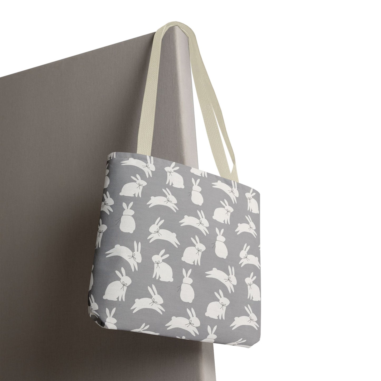 Everyday Tote, Extra Cuteness – Bunny Print Tote Bag 🐰👜