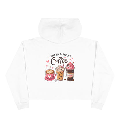 "Coffee Crew" Women’s Cropped Hoodie