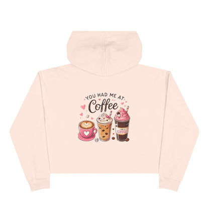 "Coffee Crew" Women’s Cropped Hoodie