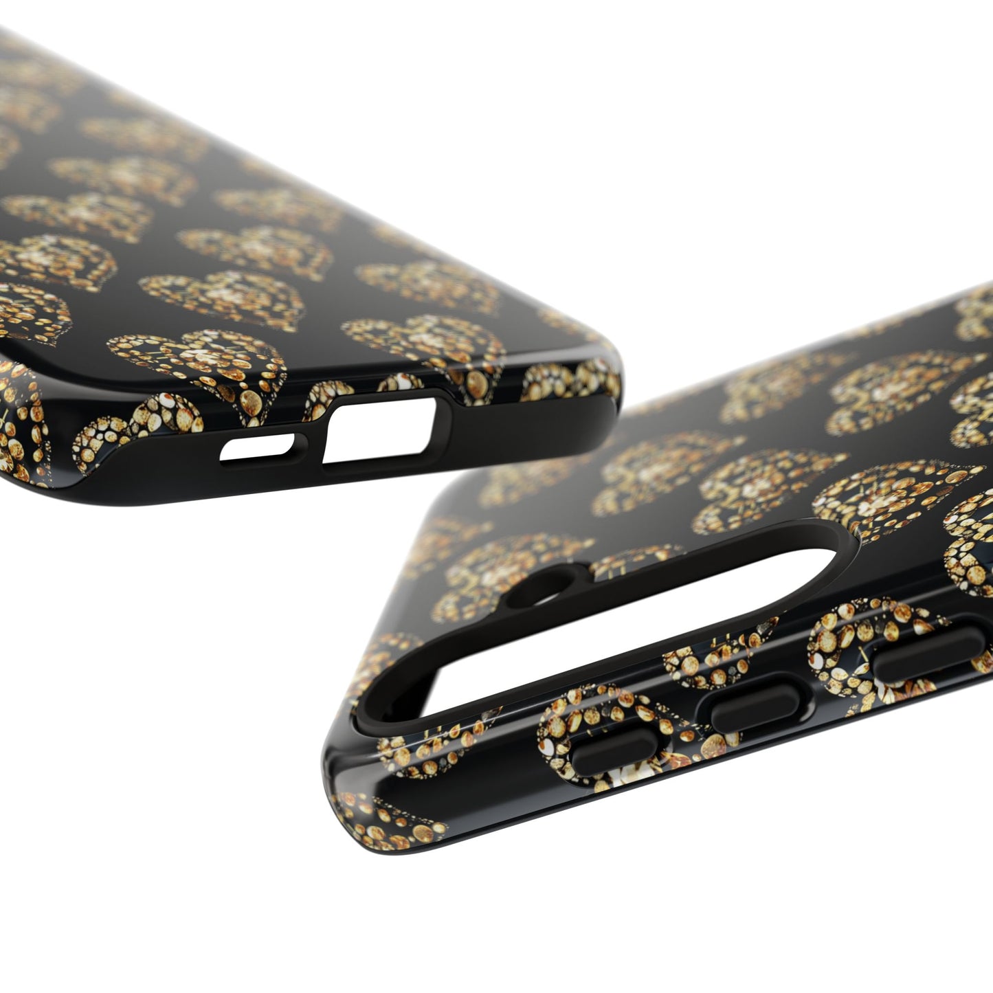 Golden Heart Luxe Phone Case
