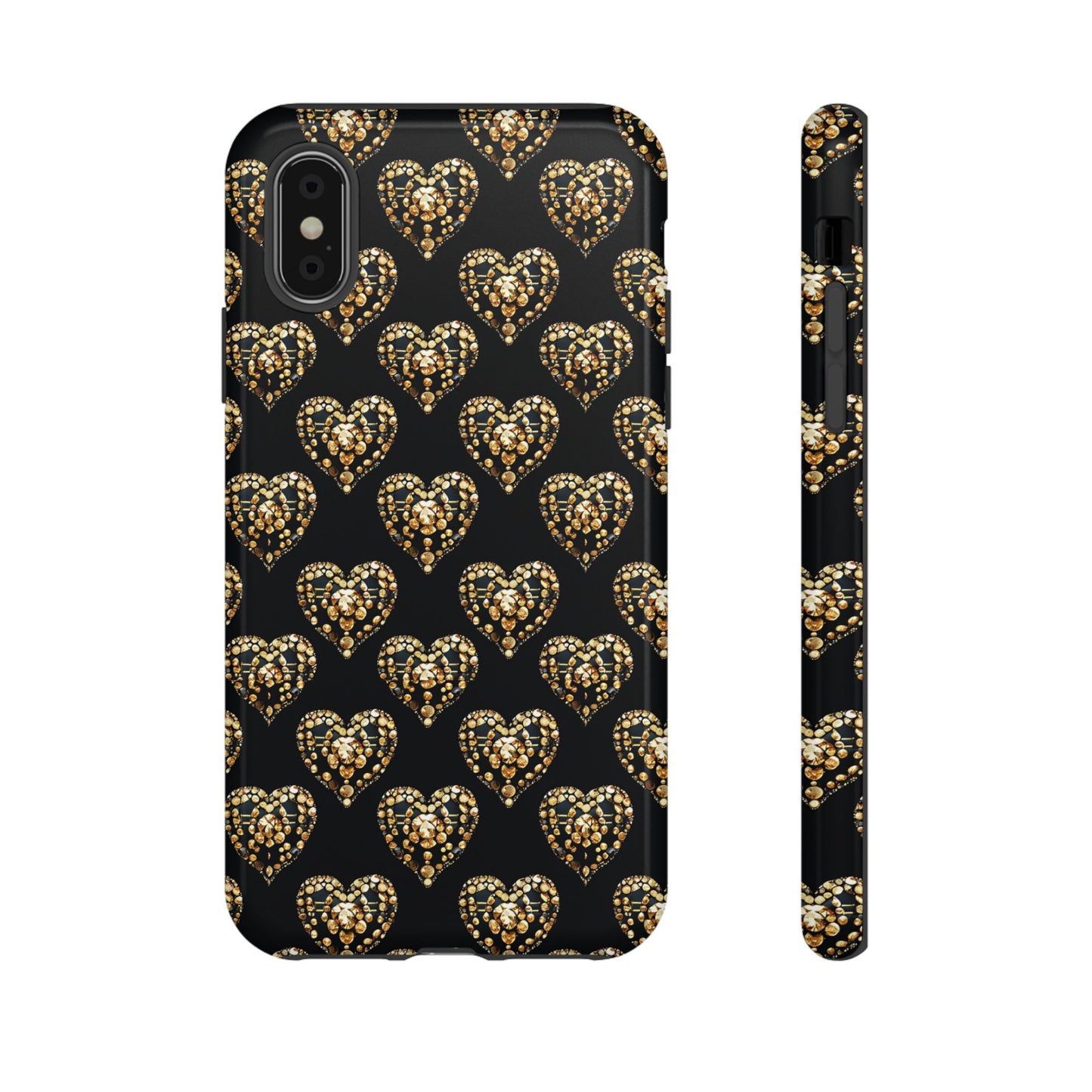 Golden Heart Luxe Phone Case