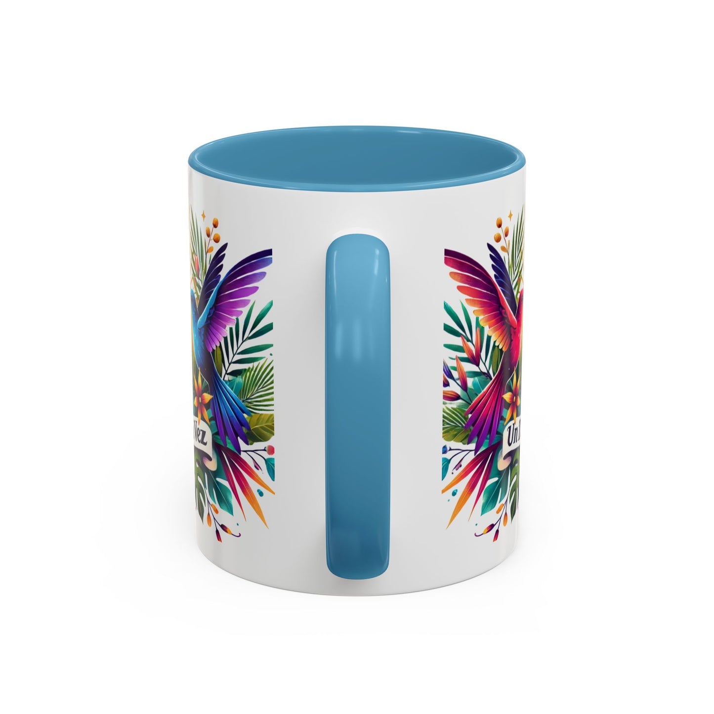 "Un Día a la Vez" Accent Coffee Mug (11oz, 15oz)