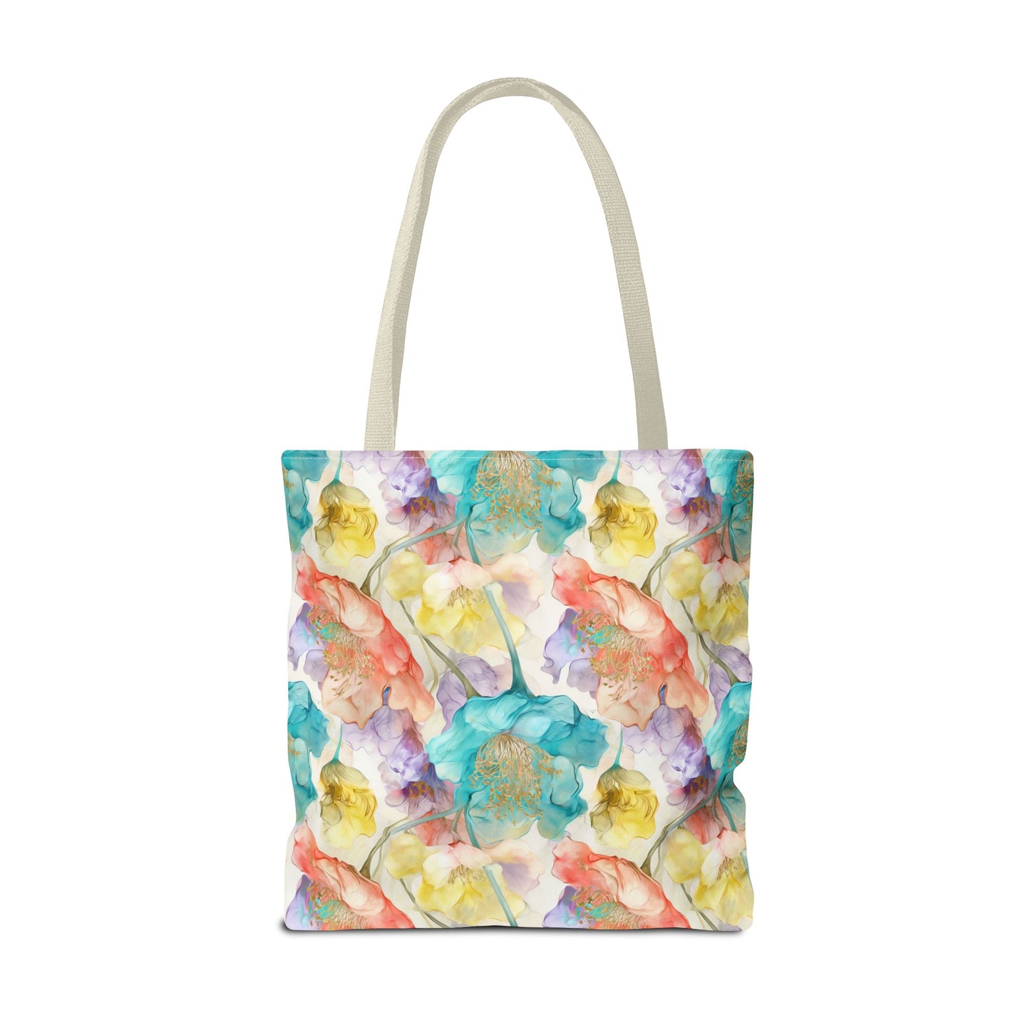 Watercolor Bloom 🌸 Artistic Tote Bag