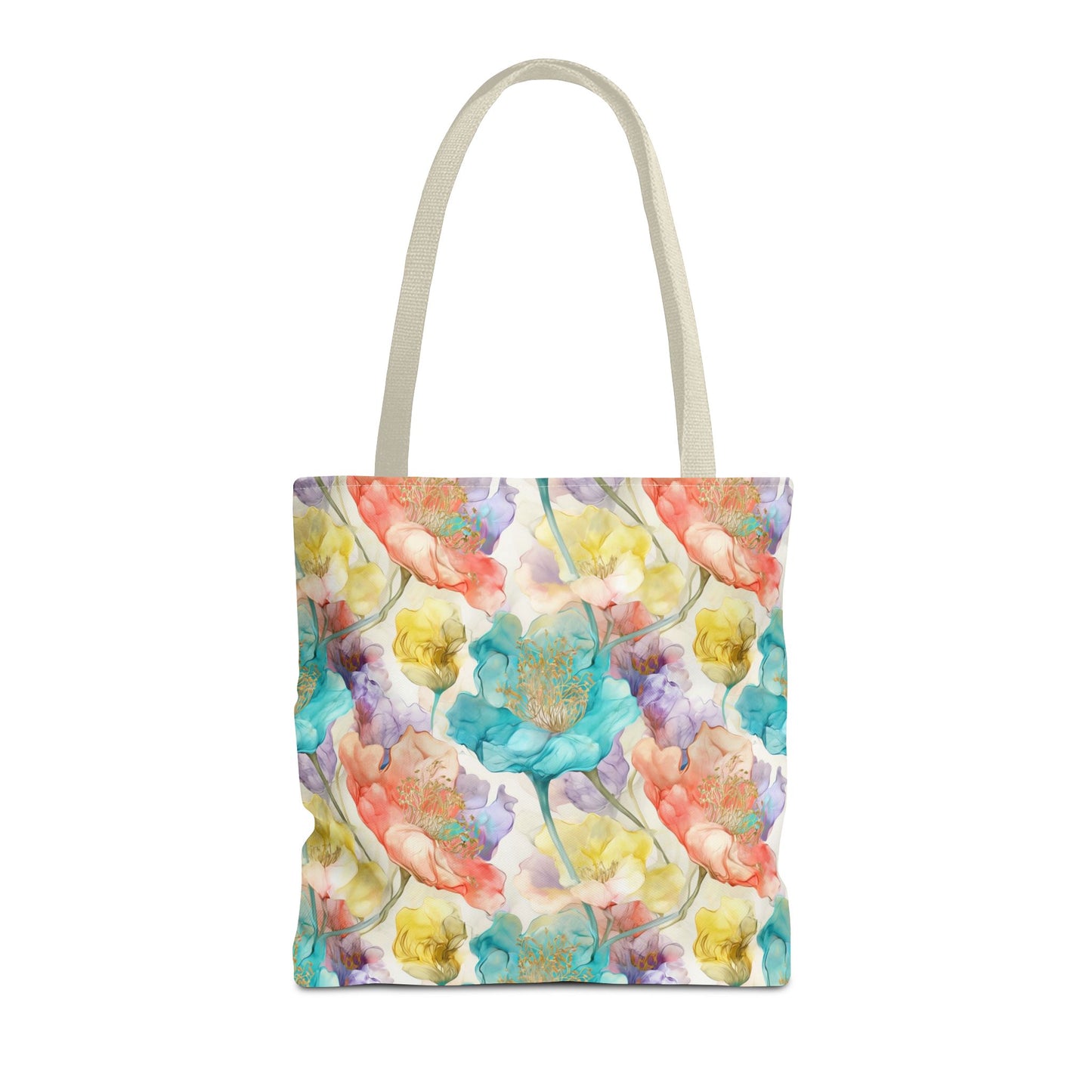 Watercolor Bloom 🌸 Artistic Tote Bag