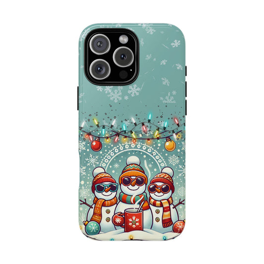 Cool Snowman Trio Tough Case – Festive & Fun Protection