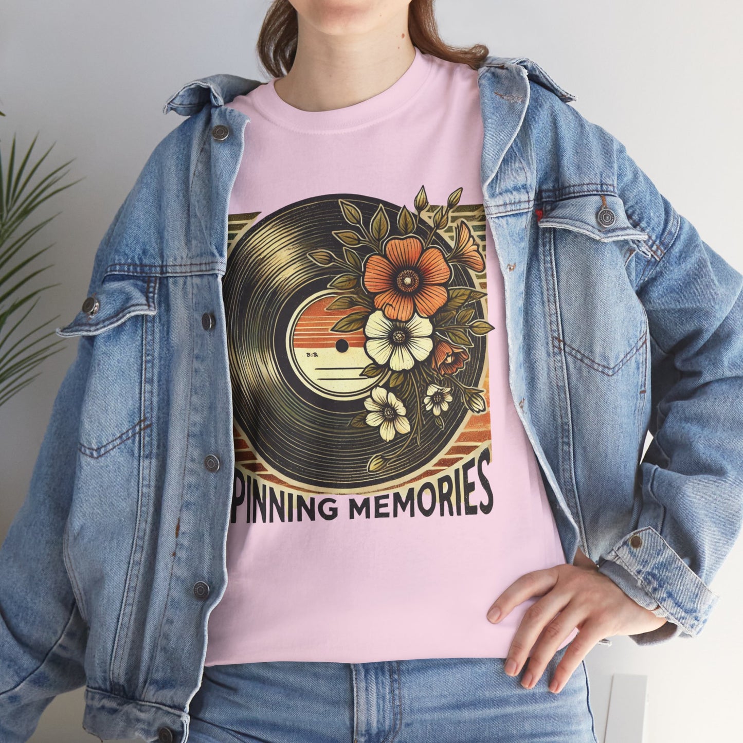 "Spinning Memories" Unisex Cotton Tee