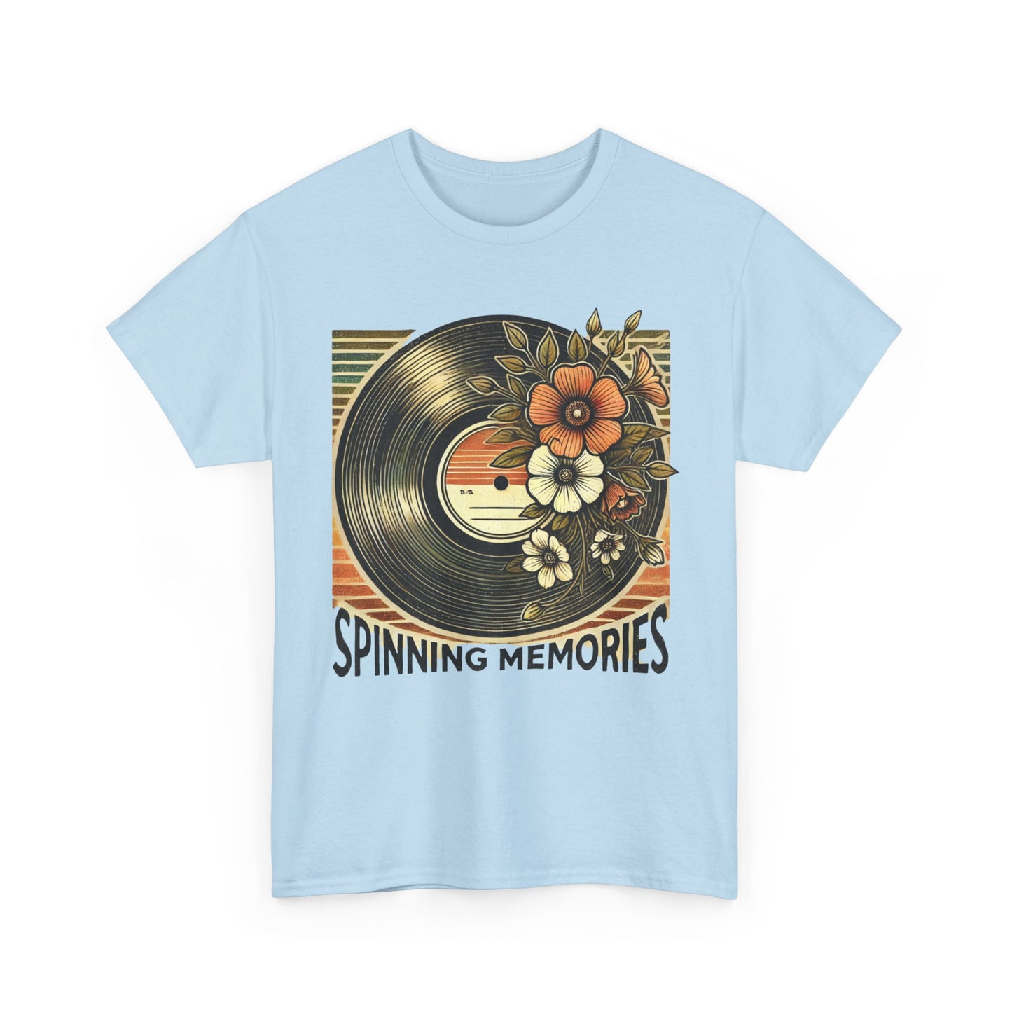 "Spinning Memories" Unisex Cotton Tee