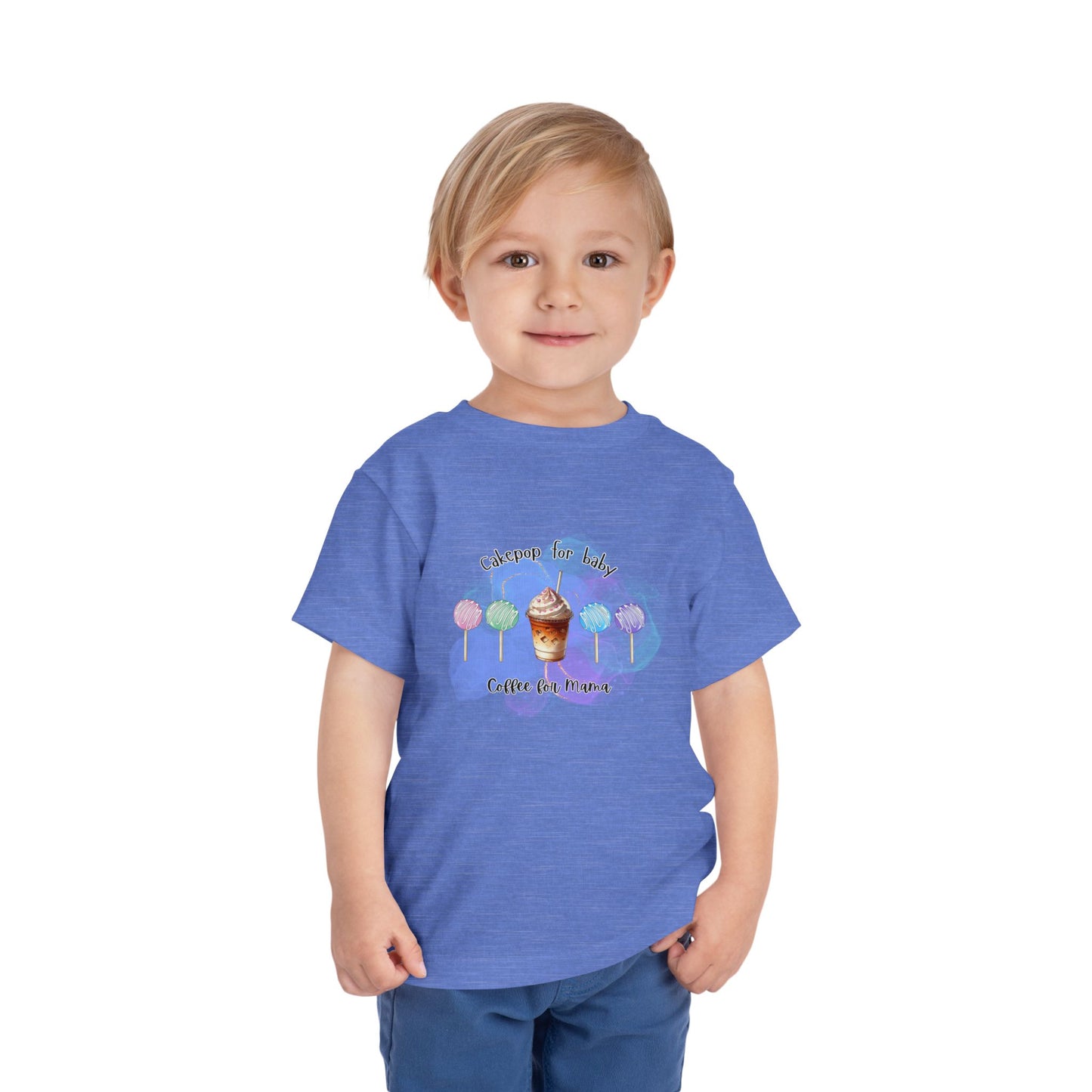 Cakepop & Coffee Toddler Tee – Sweet Treats & Cozy Comfort
