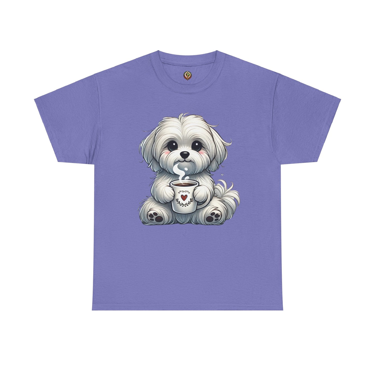 "Puppy Love Coffee Time" Unisex Tee