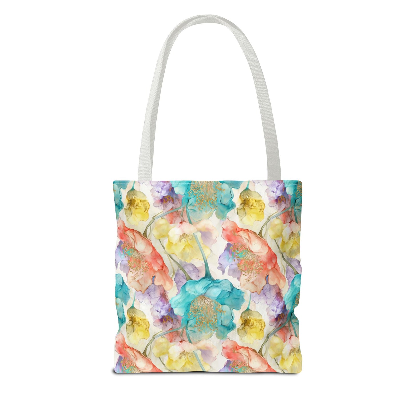 Watercolor Bloom 🌸 Artistic Tote Bag
