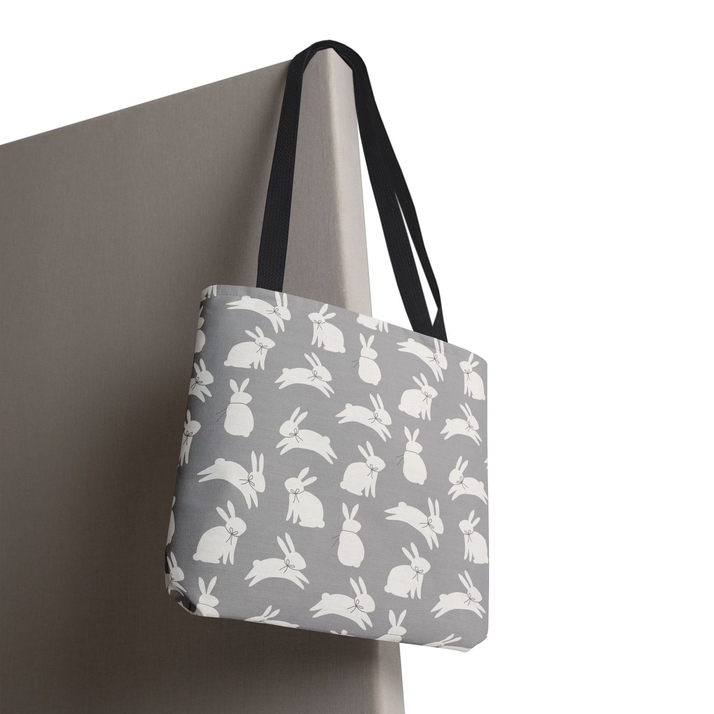 Everyday Tote, Extra Cuteness – Bunny Print Tote Bag 🐰👜
