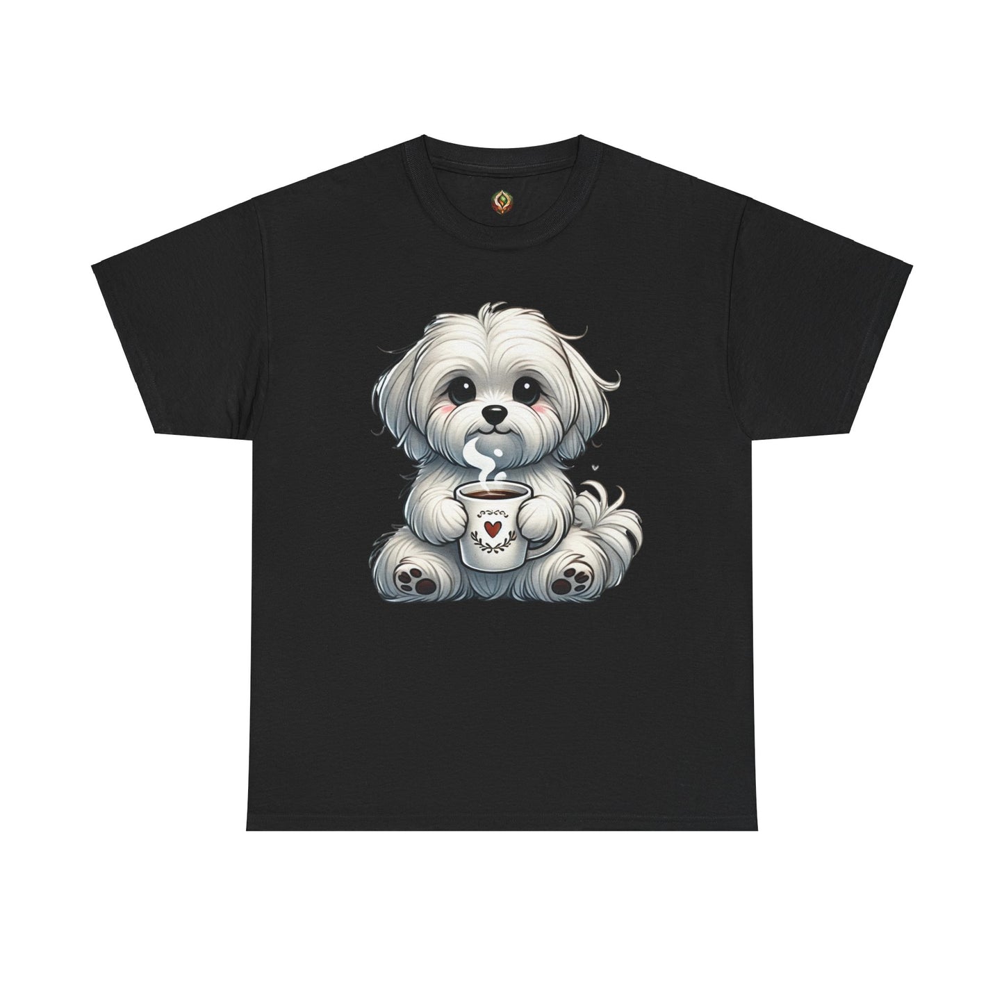 "Puppy Love Coffee Time" Unisex Tee