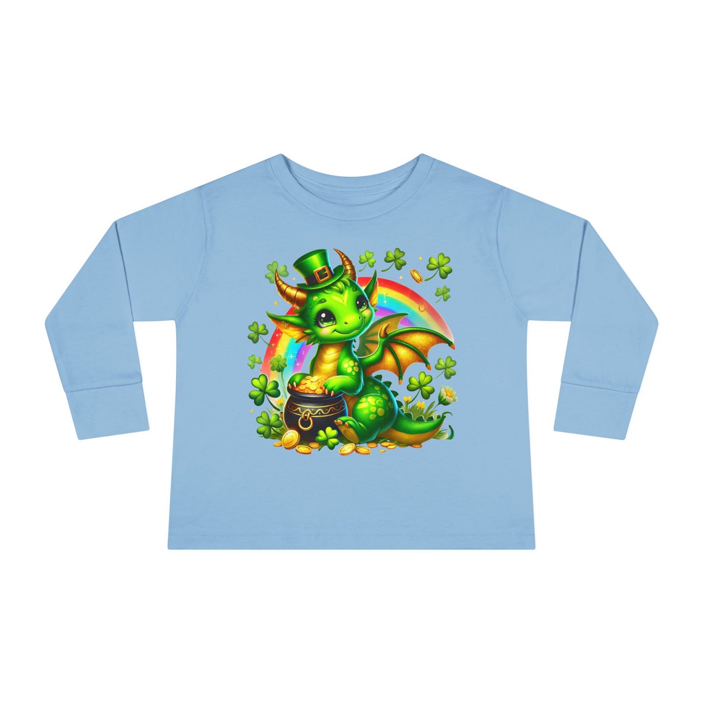 Lucky Little Dragon 🍀 Toddler Long Sleeve Tee
