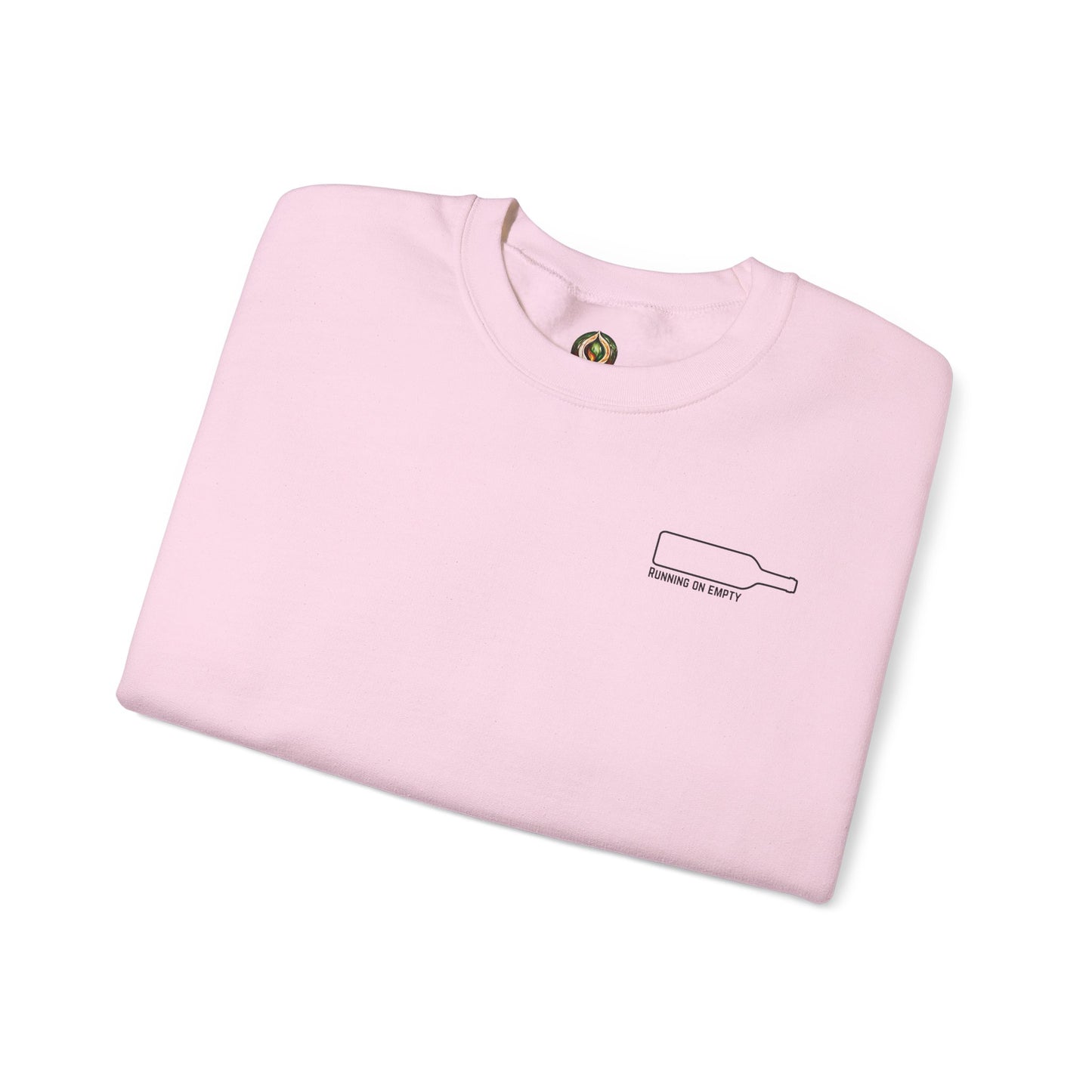 "Running on Empty" Unisex Crewneck Sweatshirt