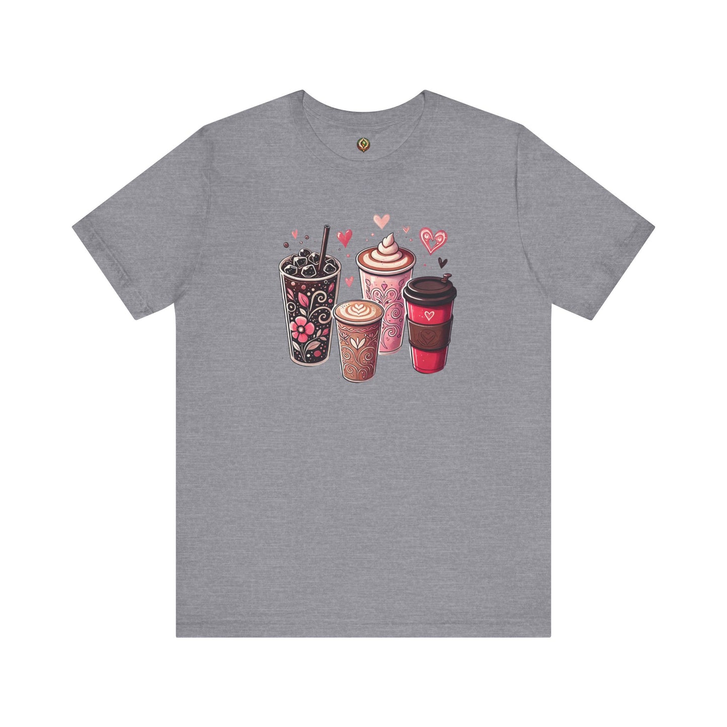 "Cup of Love" Coffee Lovers Tee