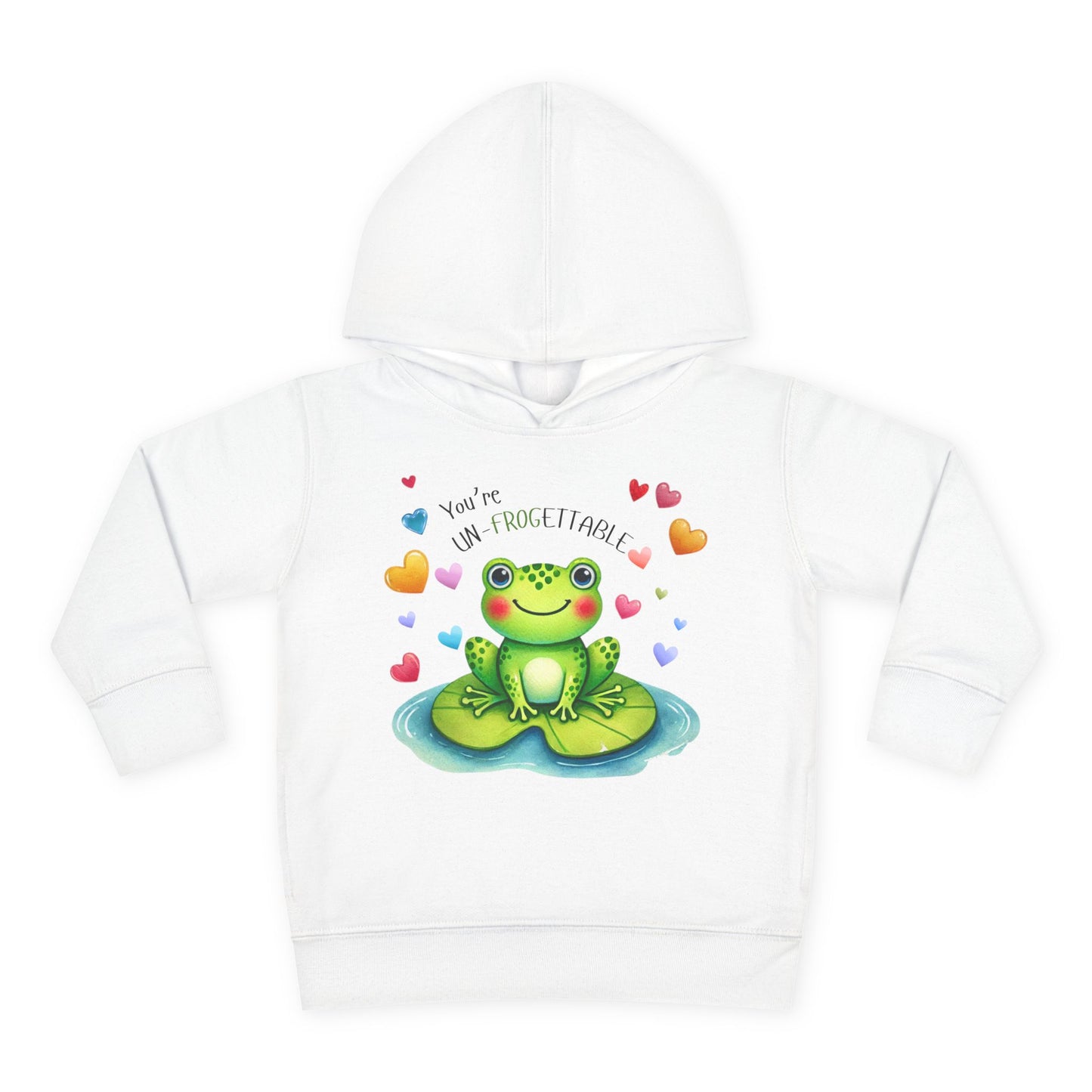 "Un-Frogettable Love" Toddler Hoodie