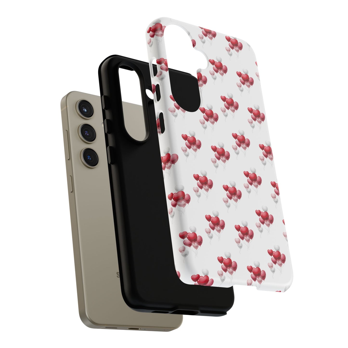 Floating Hearts Tough Phone Case