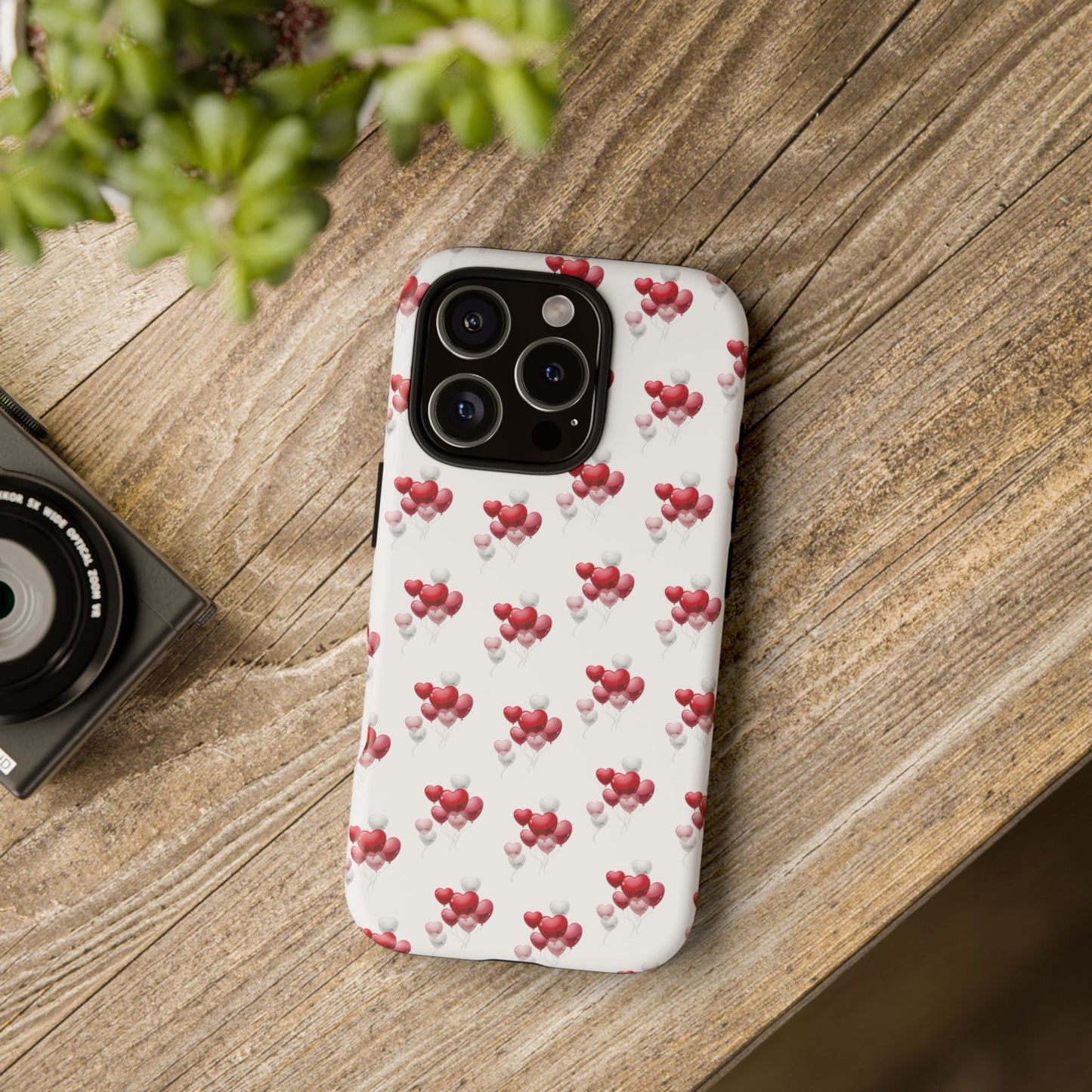 Floating Hearts Tough Phone Case
