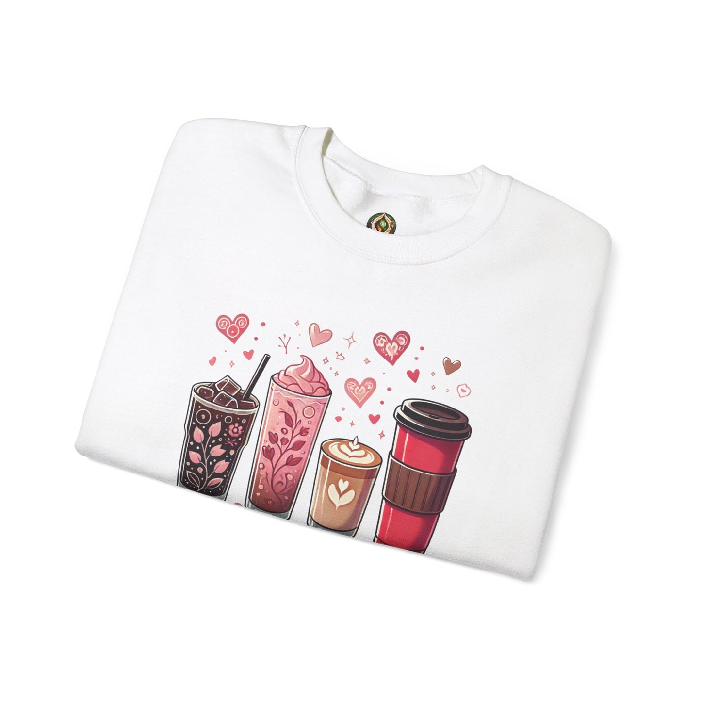 "Cup of Love" Coffee Lovers Crewneck