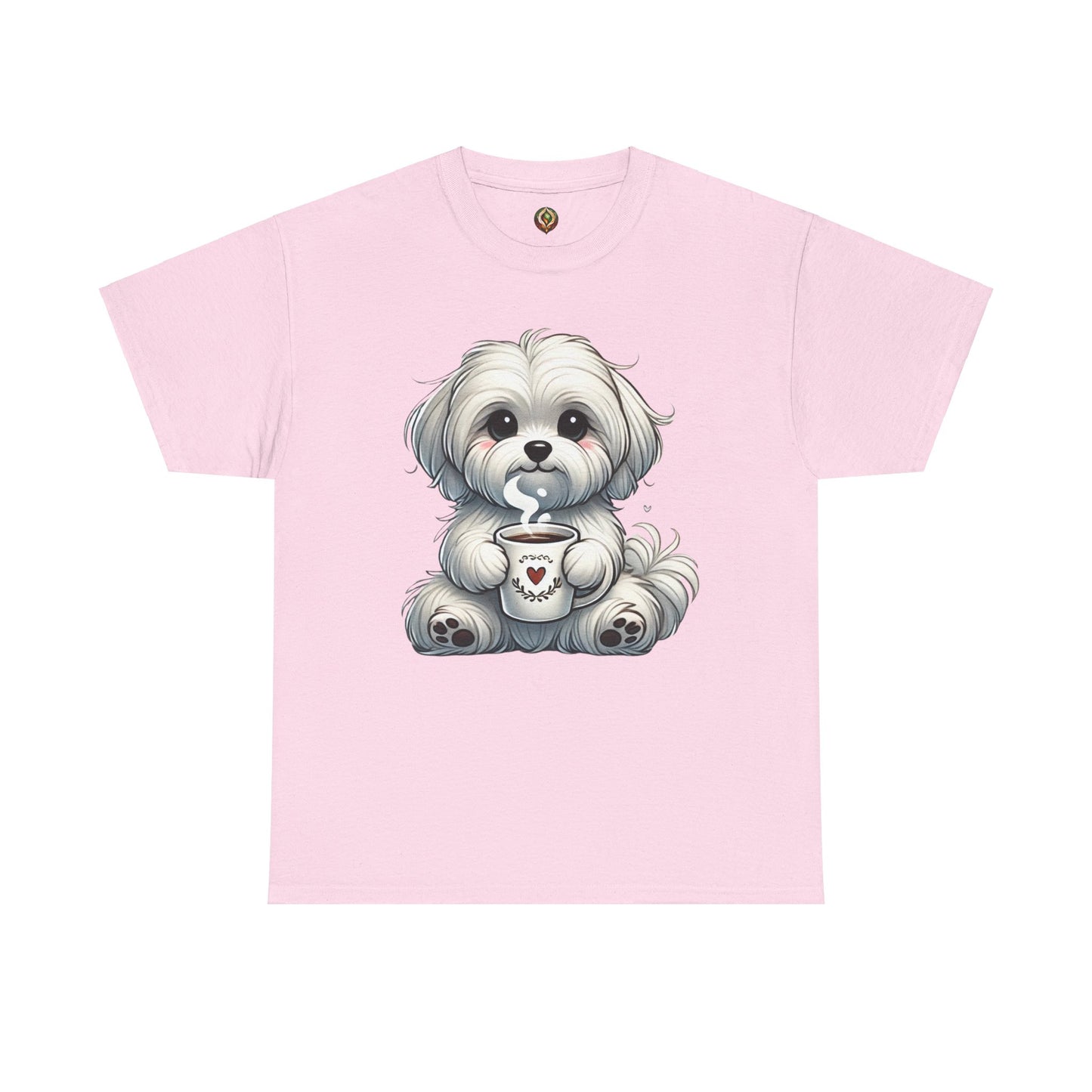 "Puppy Love Coffee Time" Unisex Tee