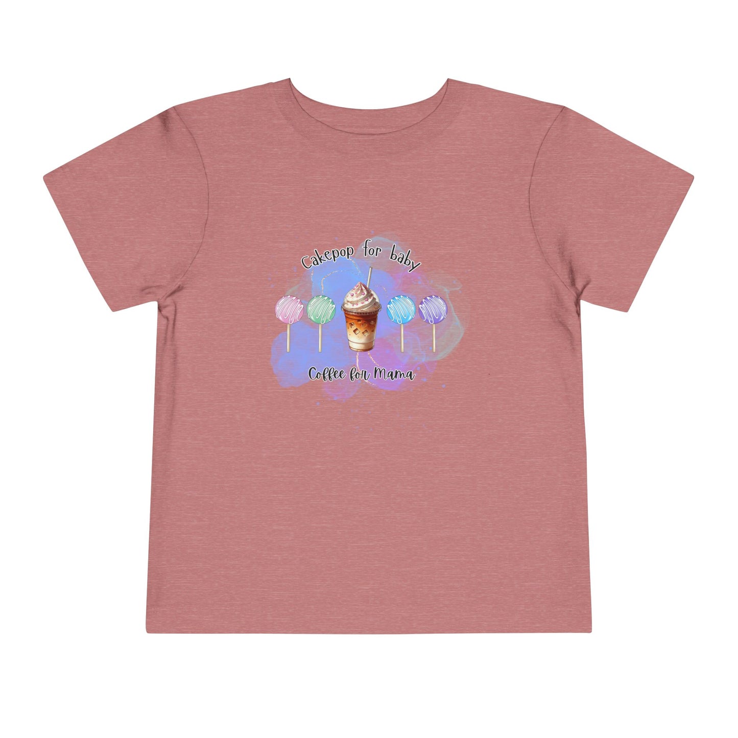 Cakepop & Coffee Toddler Tee – Sweet Treats & Cozy Comfort