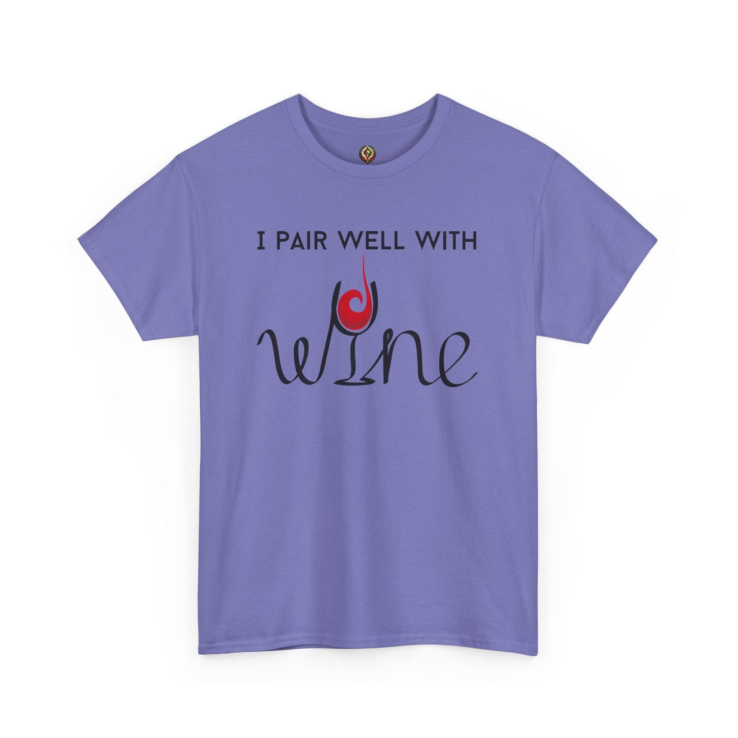 "I Pair Well with Wine" Unisex Tee