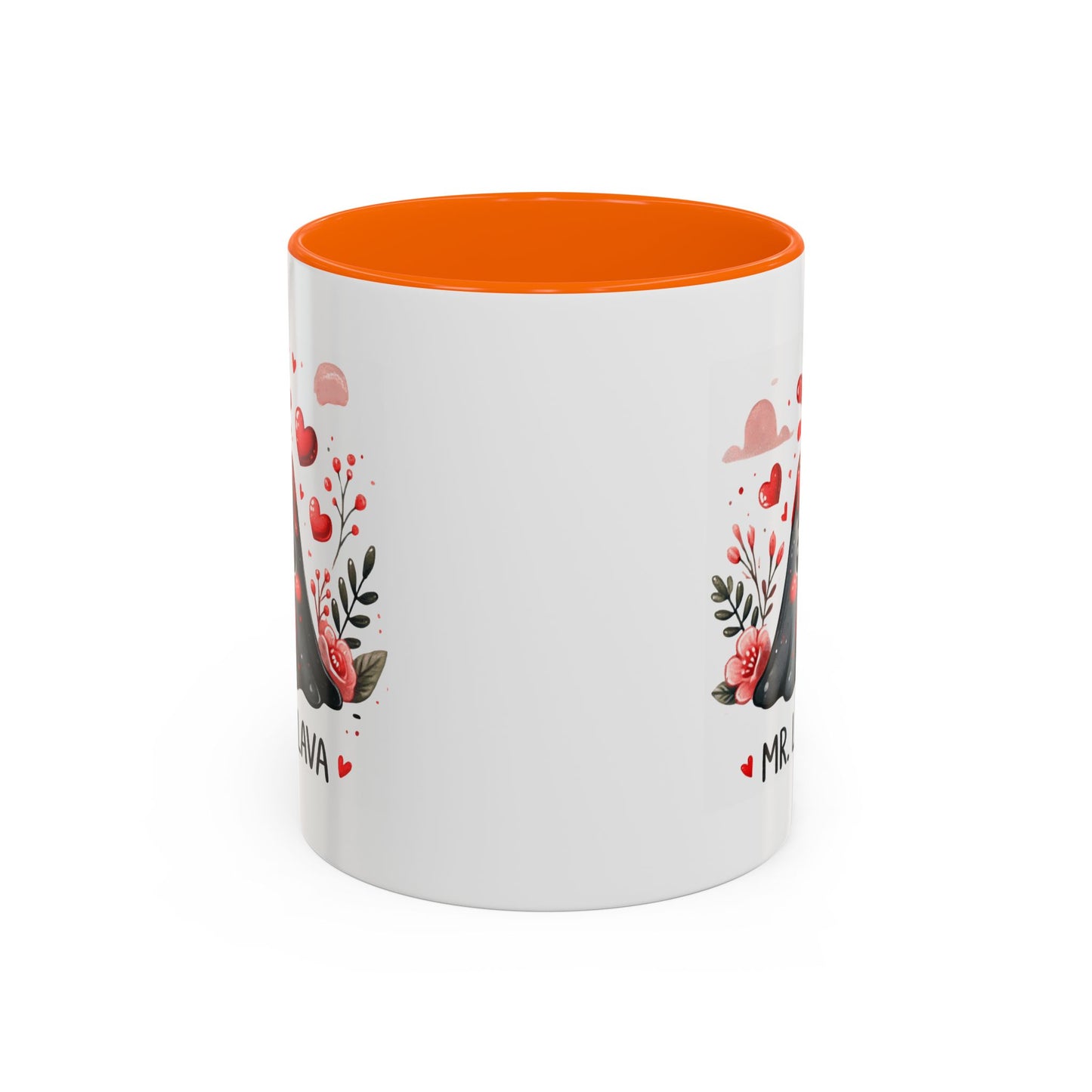 "Mr. Lava Lava Floral Charm" Accent Mug (11oz, 15oz)