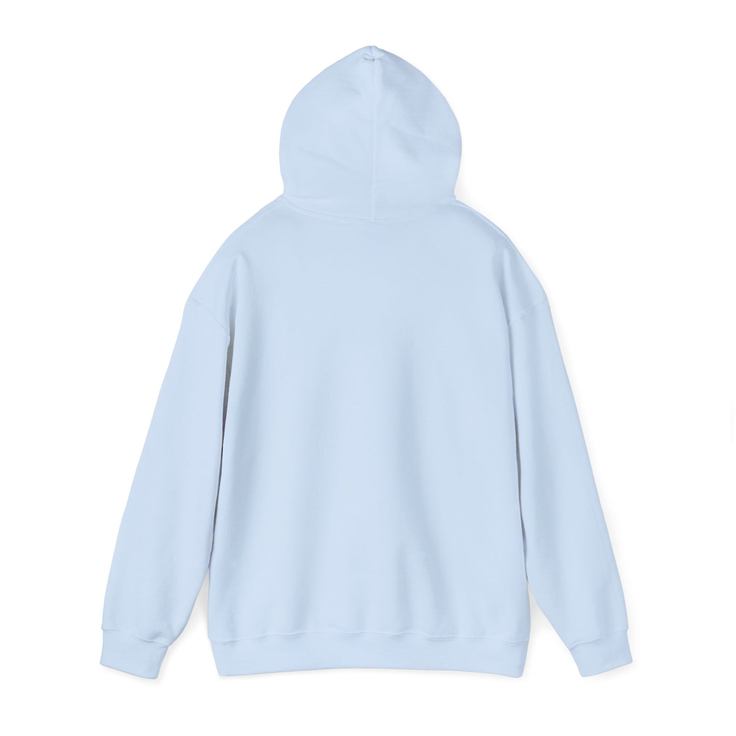 Paw Heart Unisex Hoodie  – Teal & Black Paw Prints