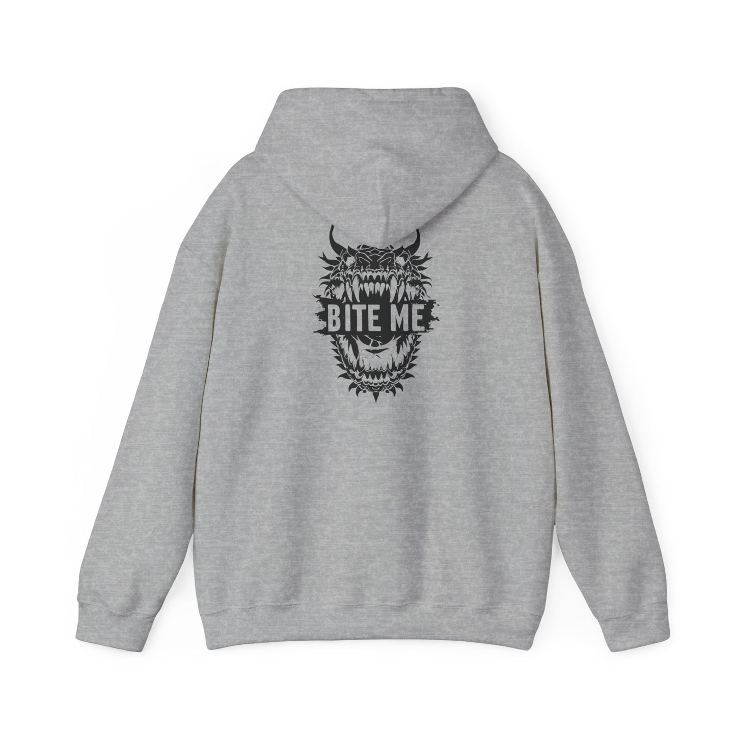 Bite Me Dragon Unisex Hoodie – Cozy, Fierce, & Full of Attitude 🐉😏