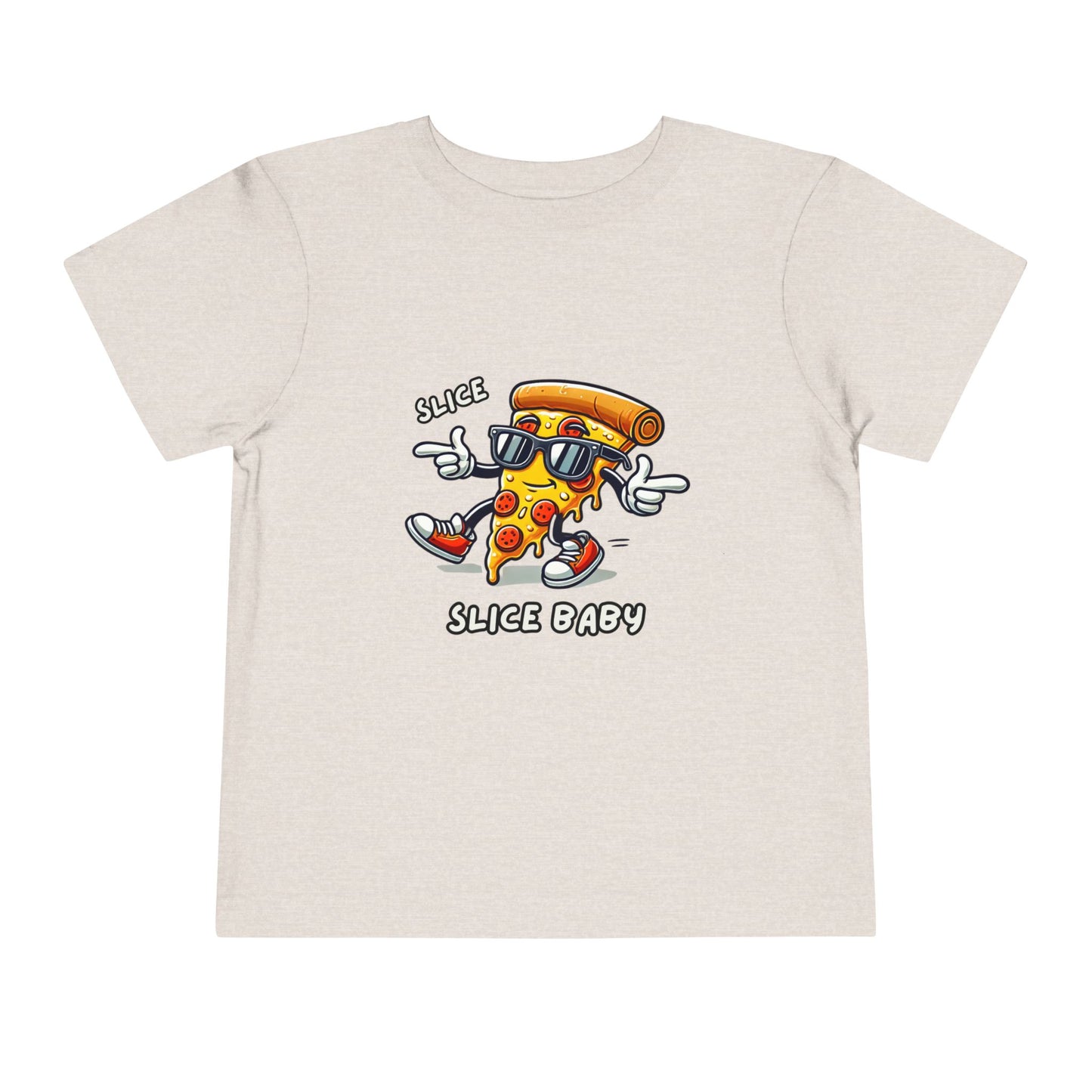 🍕 "Slice Slice Baby" Toddler Short Sleeve Tee