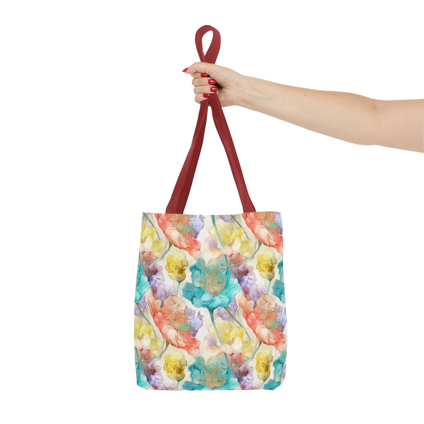 Watercolor Bloom 🌸 Artistic Tote Bag