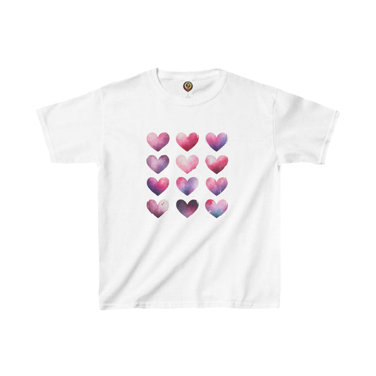 Heart Grid Youth Tee
