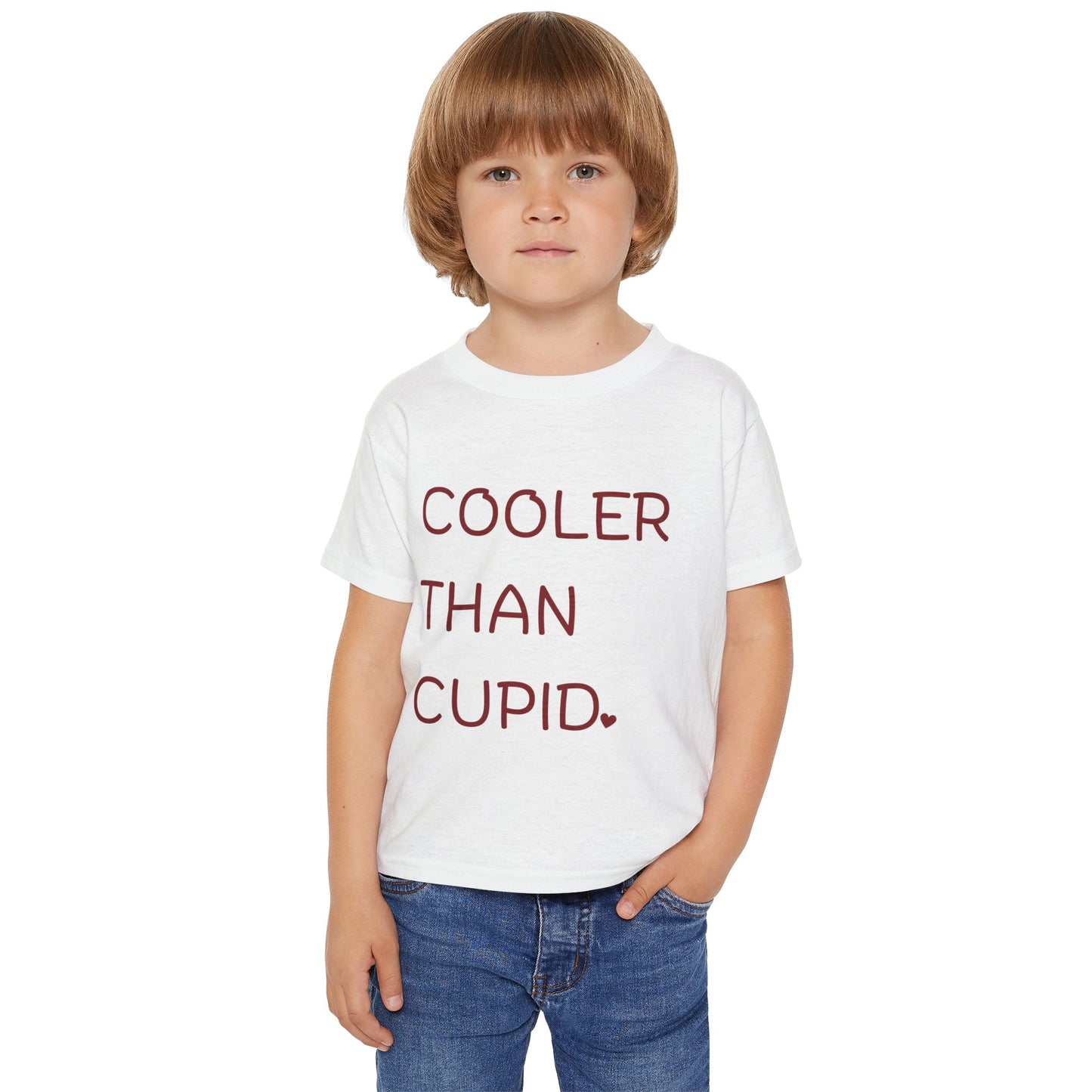 "Cooler Than Cupid" Toddler T-Shirt