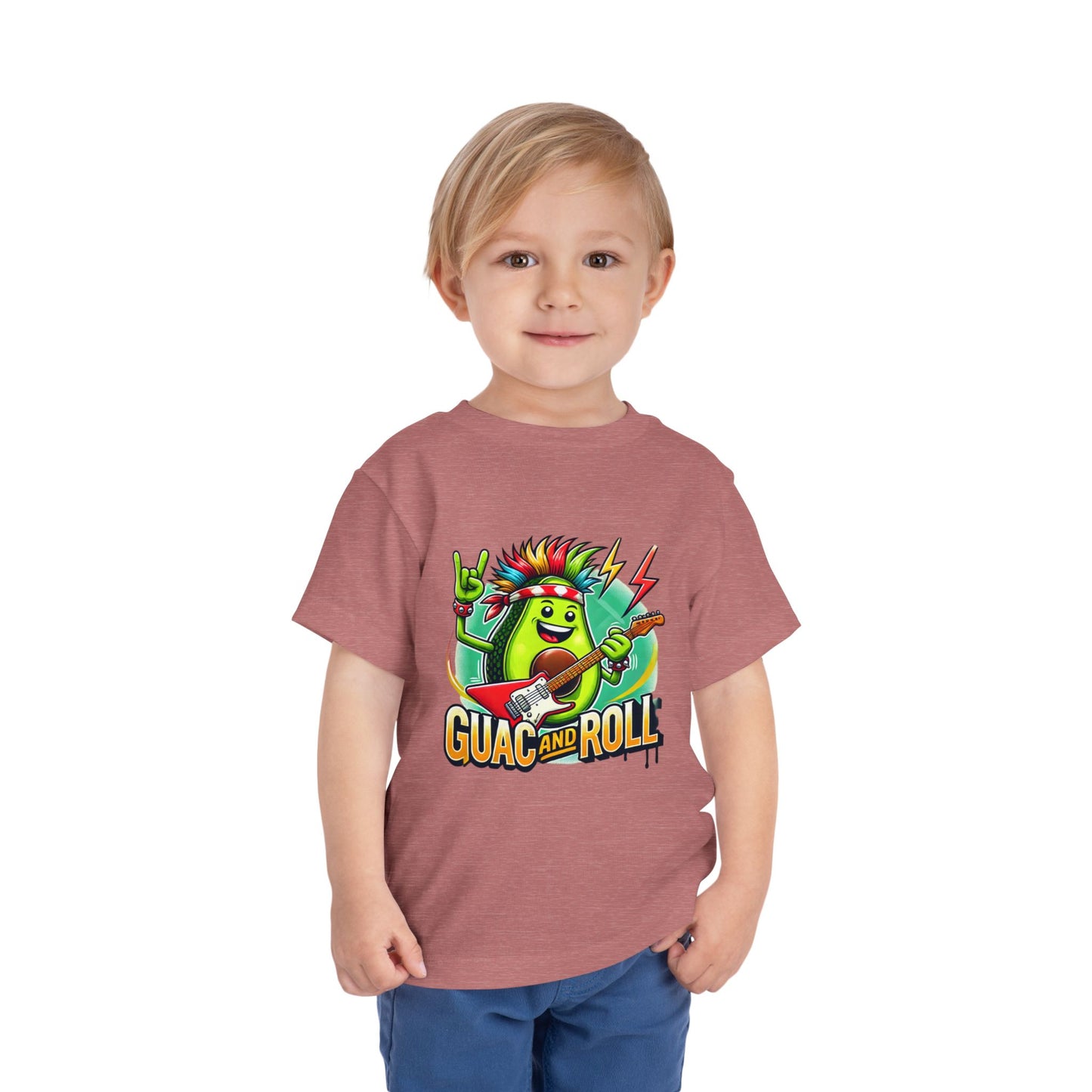 "Guac and Roll" Toddler Short Sleeve Tee