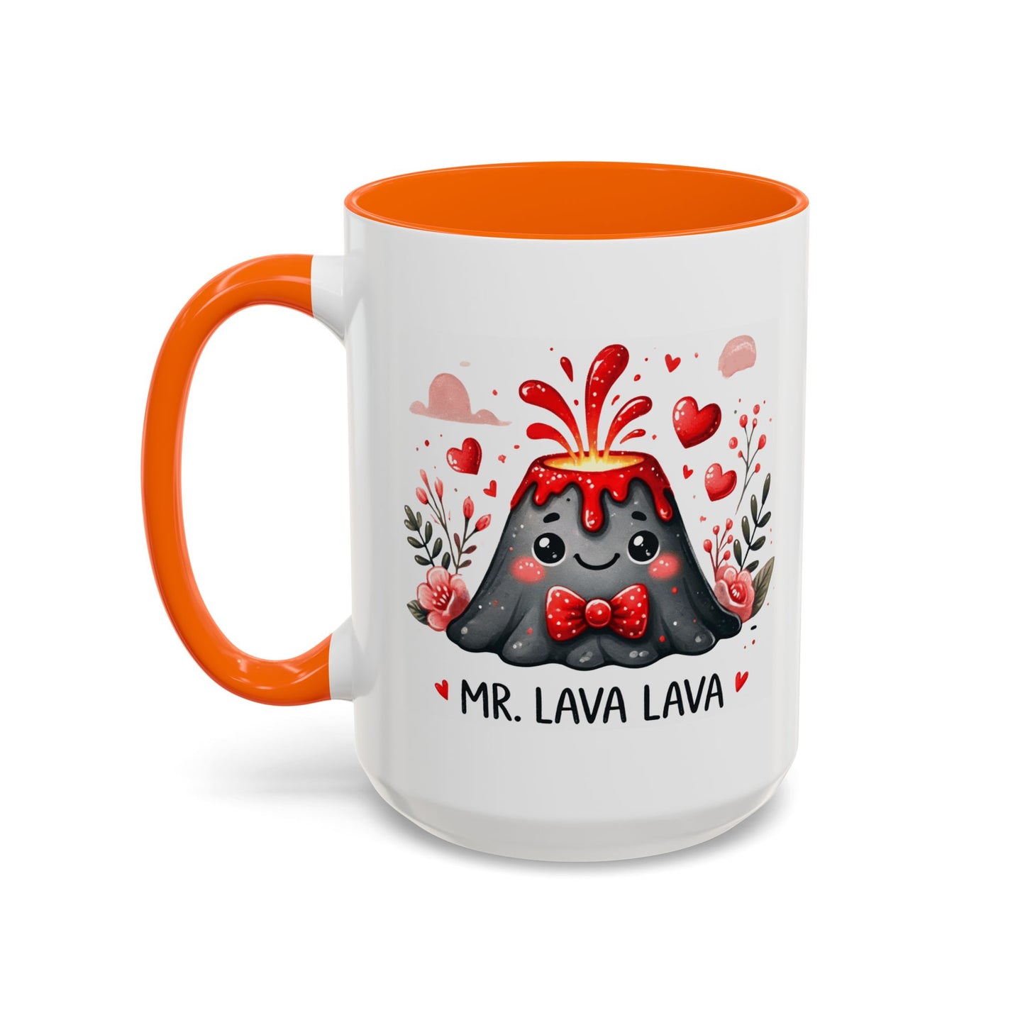 "Mr. Lava Lava Floral Charm" Accent Mug (11oz, 15oz)