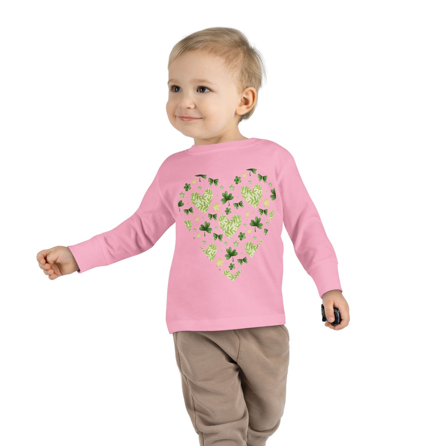Lucky in Love 🍀 Toddler Long Sleeve Tee