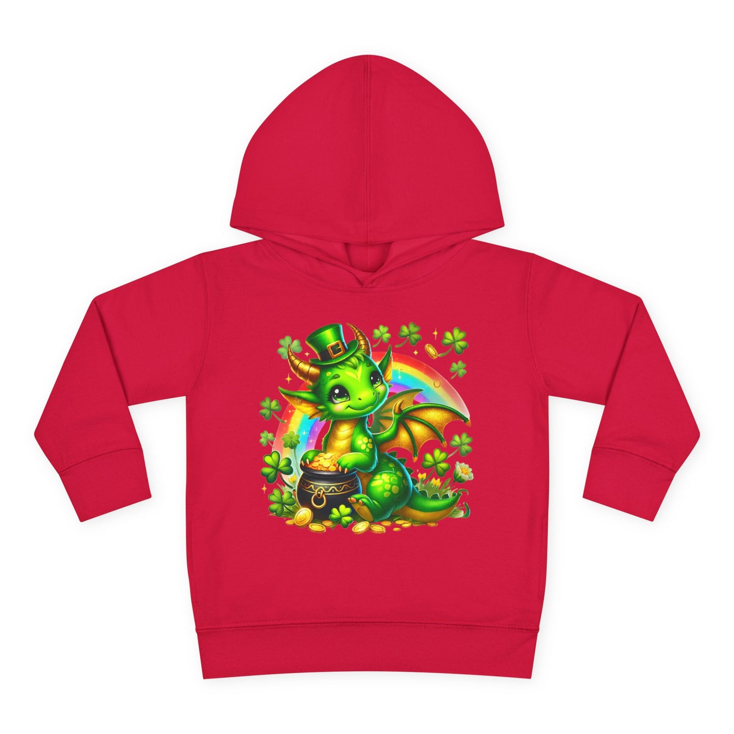 Lucky Little Dragon 🍀 Toddler Pullover Hoodie