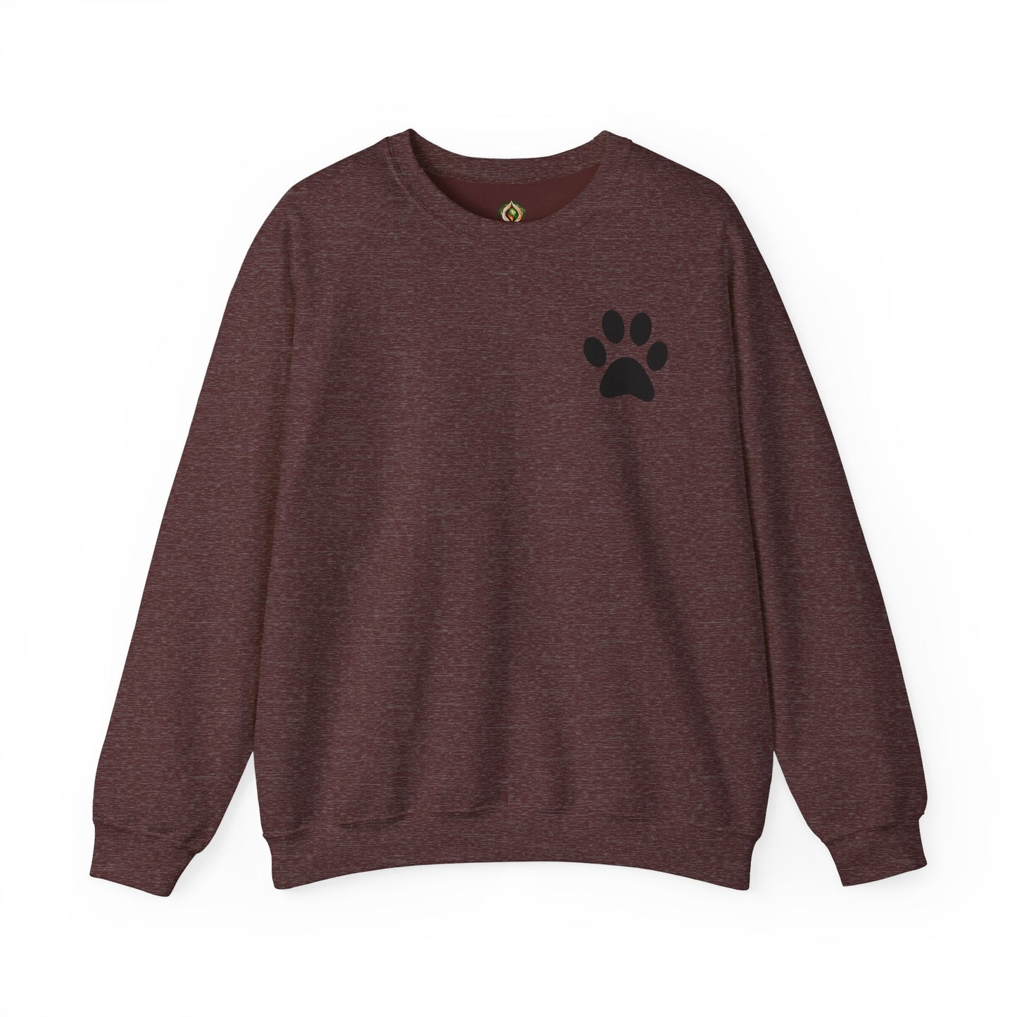 Minimalist Paw Print Crewneck Sweatshirt