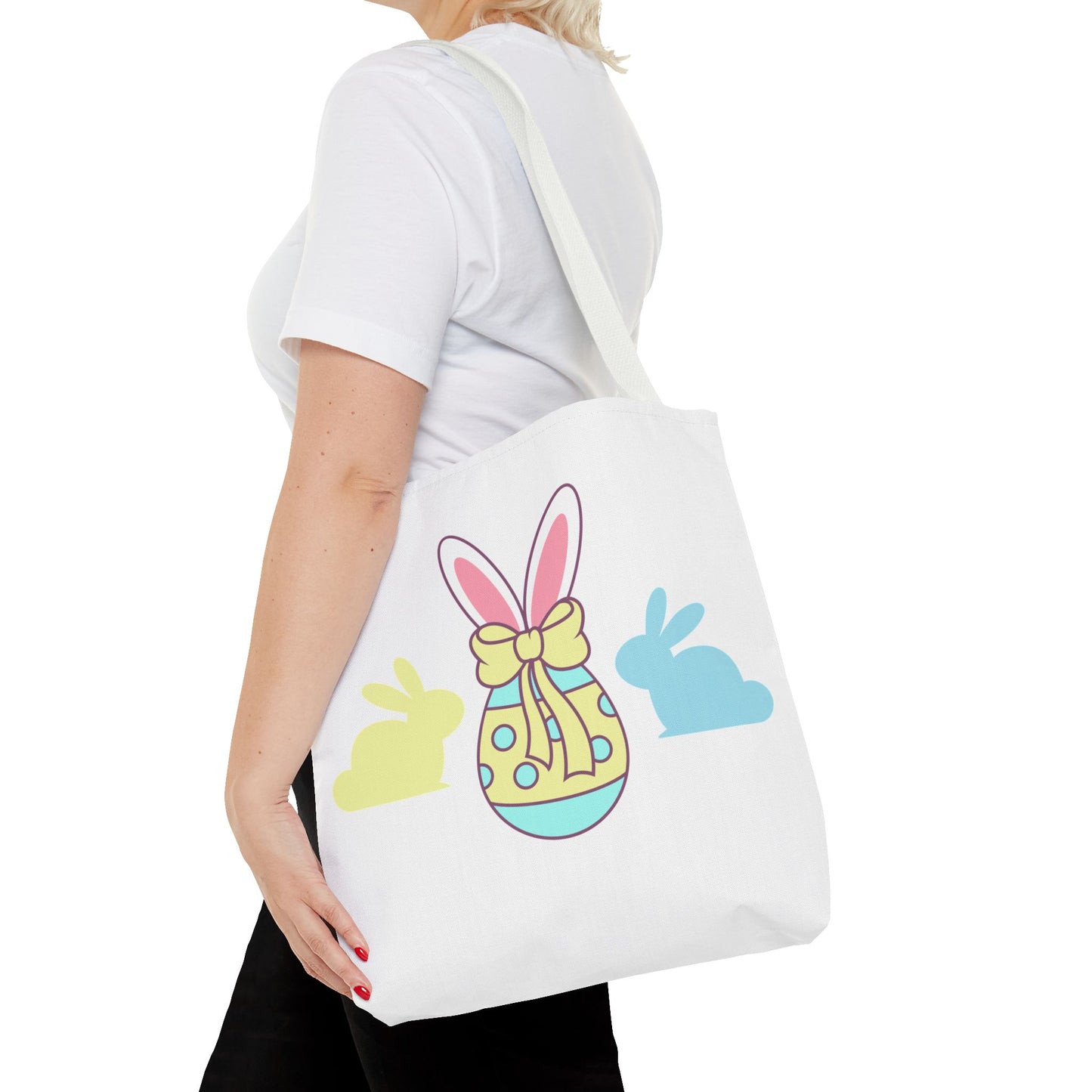 Pastel Bunny Love – Easter Tote Bag 💕🐰