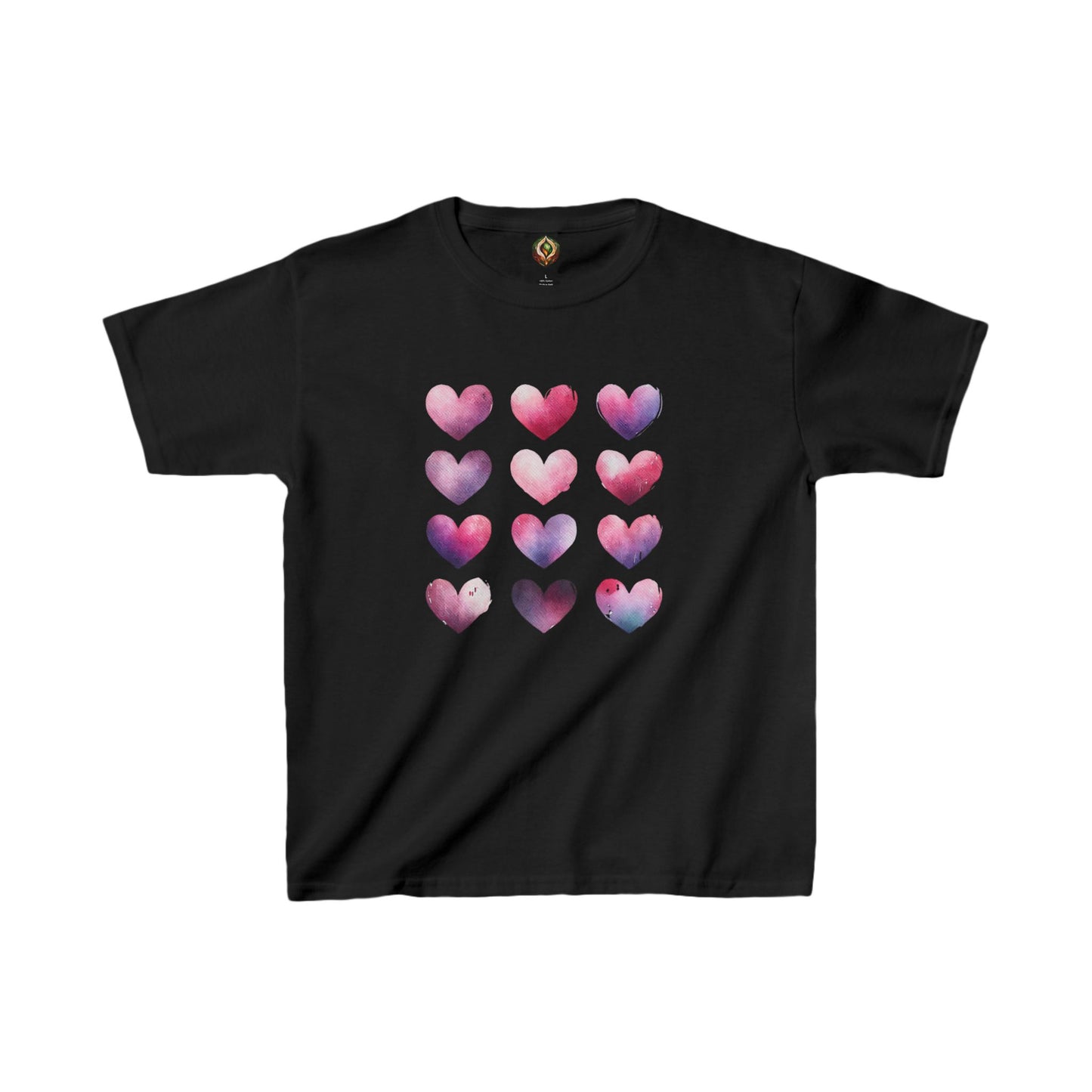 Heart Grid Youth Tee