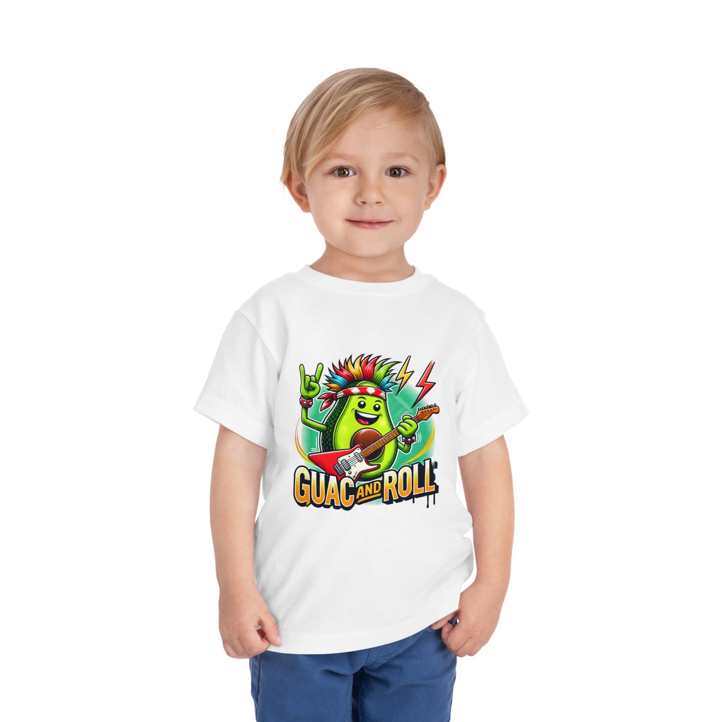 "Guac and Roll" Toddler Short Sleeve Tee