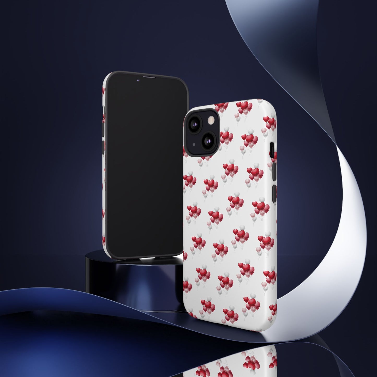 Floating Hearts Tough Phone Case