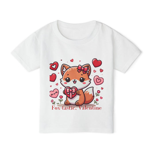 "Fox-tastic, Valentine" Toddler T-Shirt