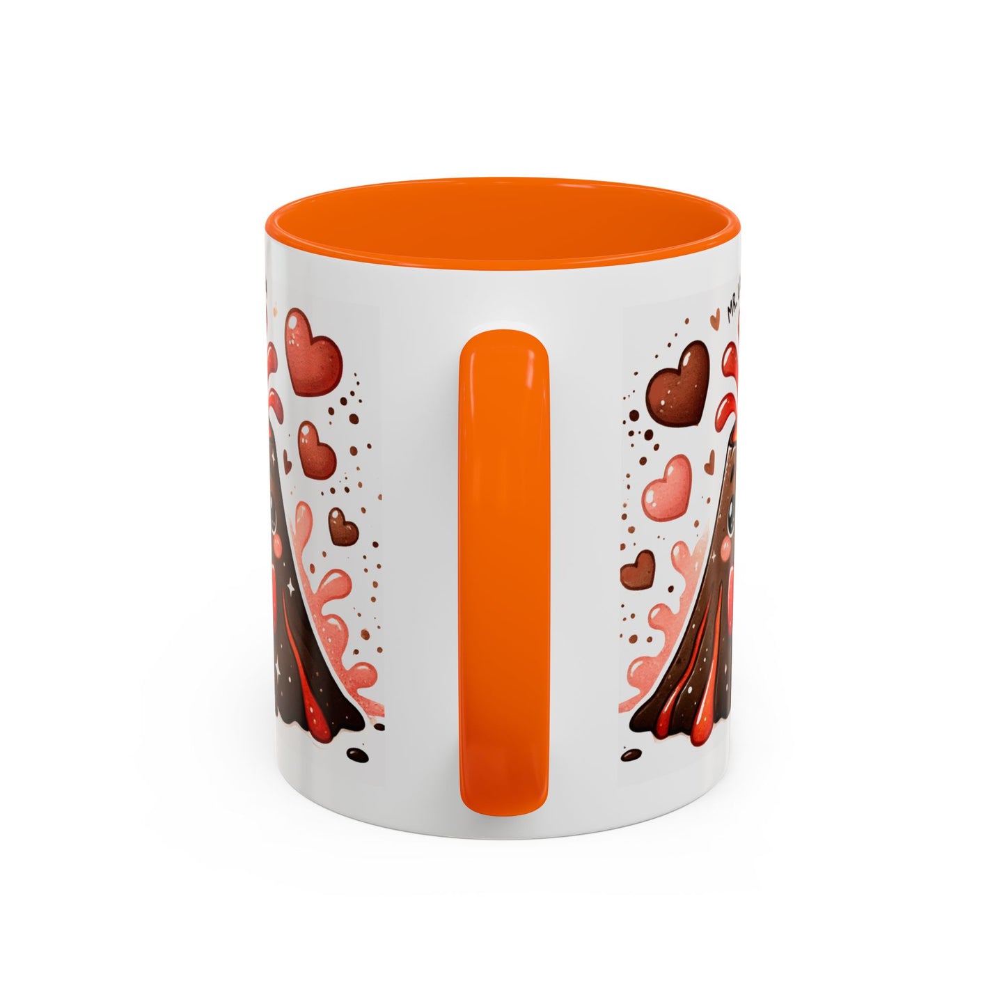 "Mr. Lava Lava in a Tux" Accent Mug (11oz, 15oz)