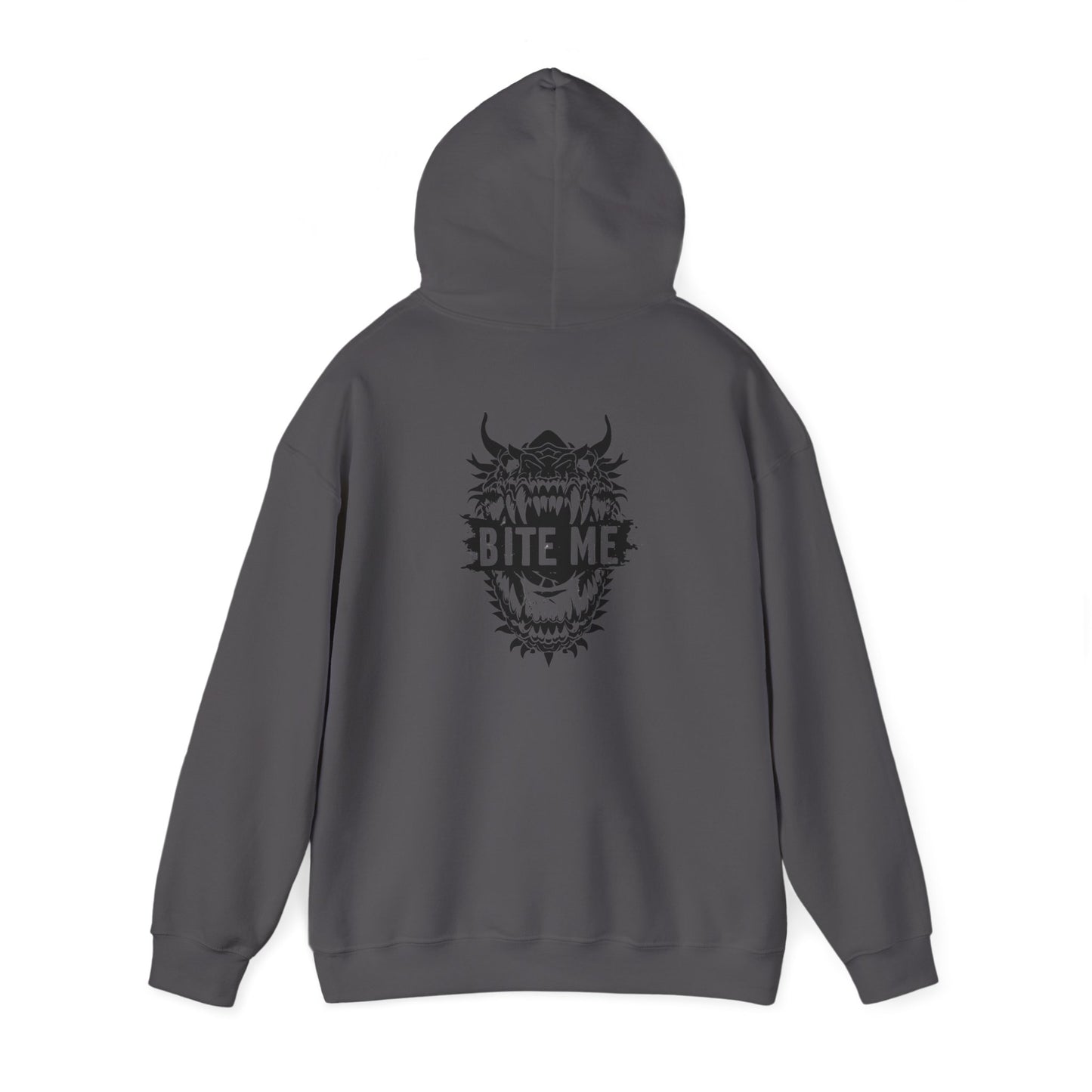 Bite Me Dragon Unisex Hoodie – Cozy, Fierce, & Full of Attitude 🐉😏