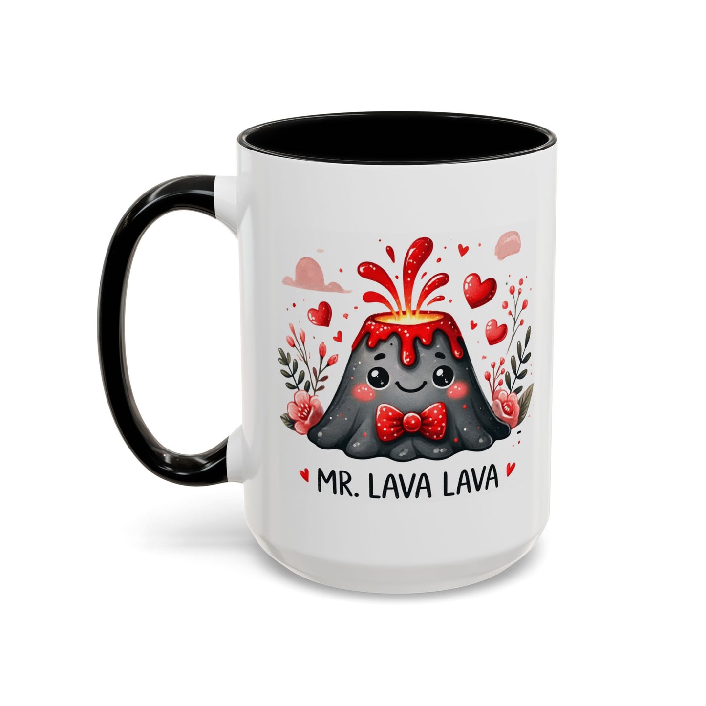 "Mr. Lava Lava Floral Charm" Accent Mug (11oz, 15oz)