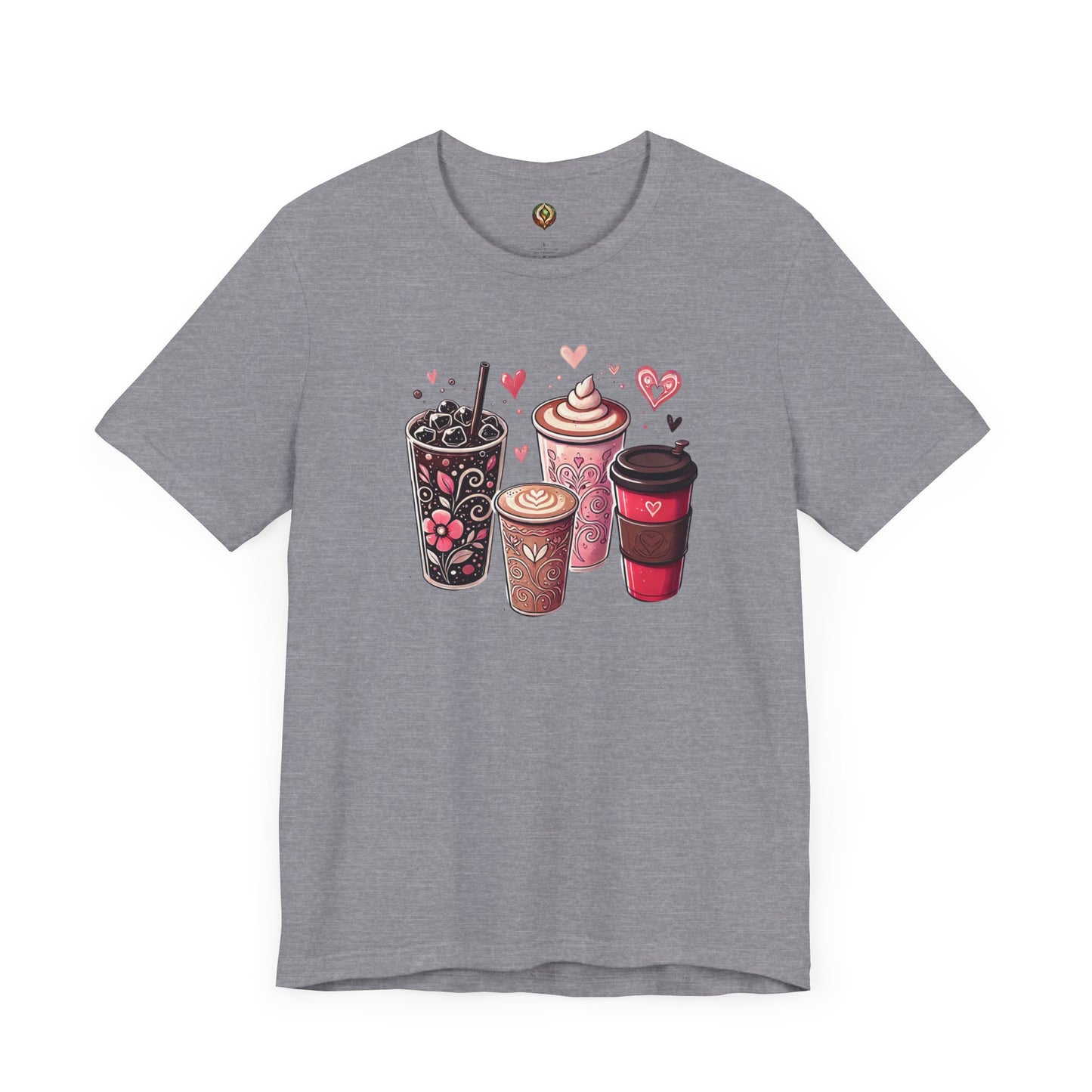 "Cup of Love" Coffee Lovers Tee