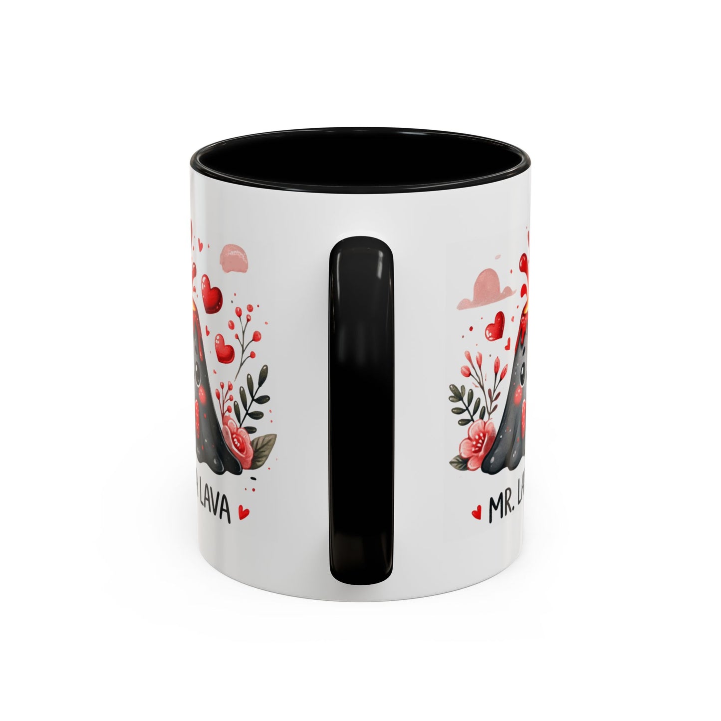 "Mr. Lava Lava Floral Charm" Accent Mug (11oz, 15oz)