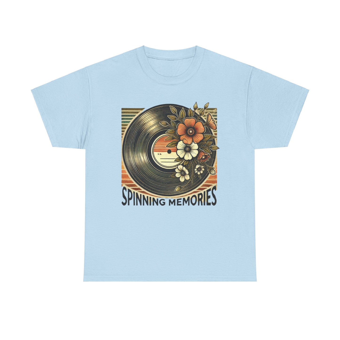 "Spinning Memories" Unisex Cotton Tee