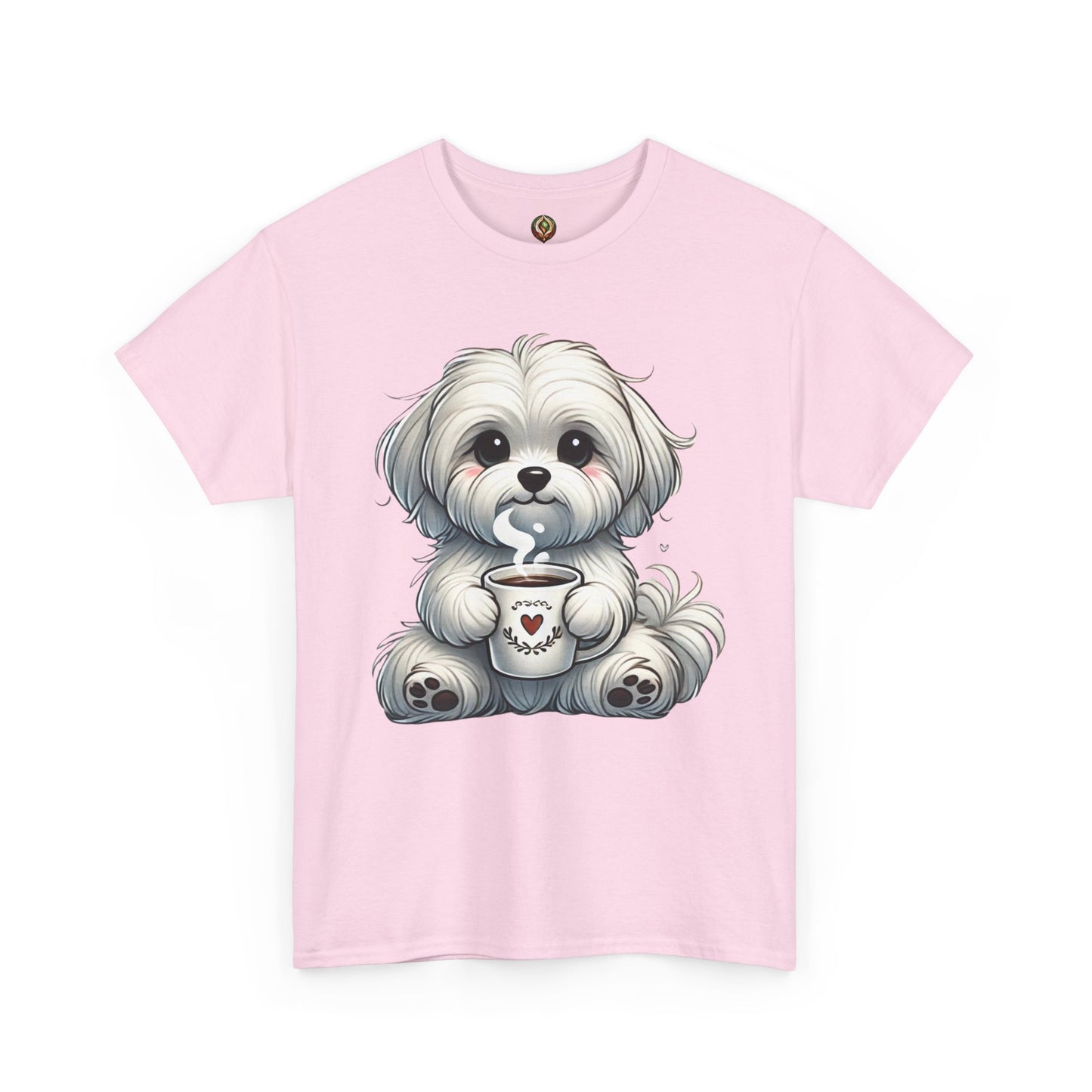 "Puppy Love Coffee Time" Unisex Tee